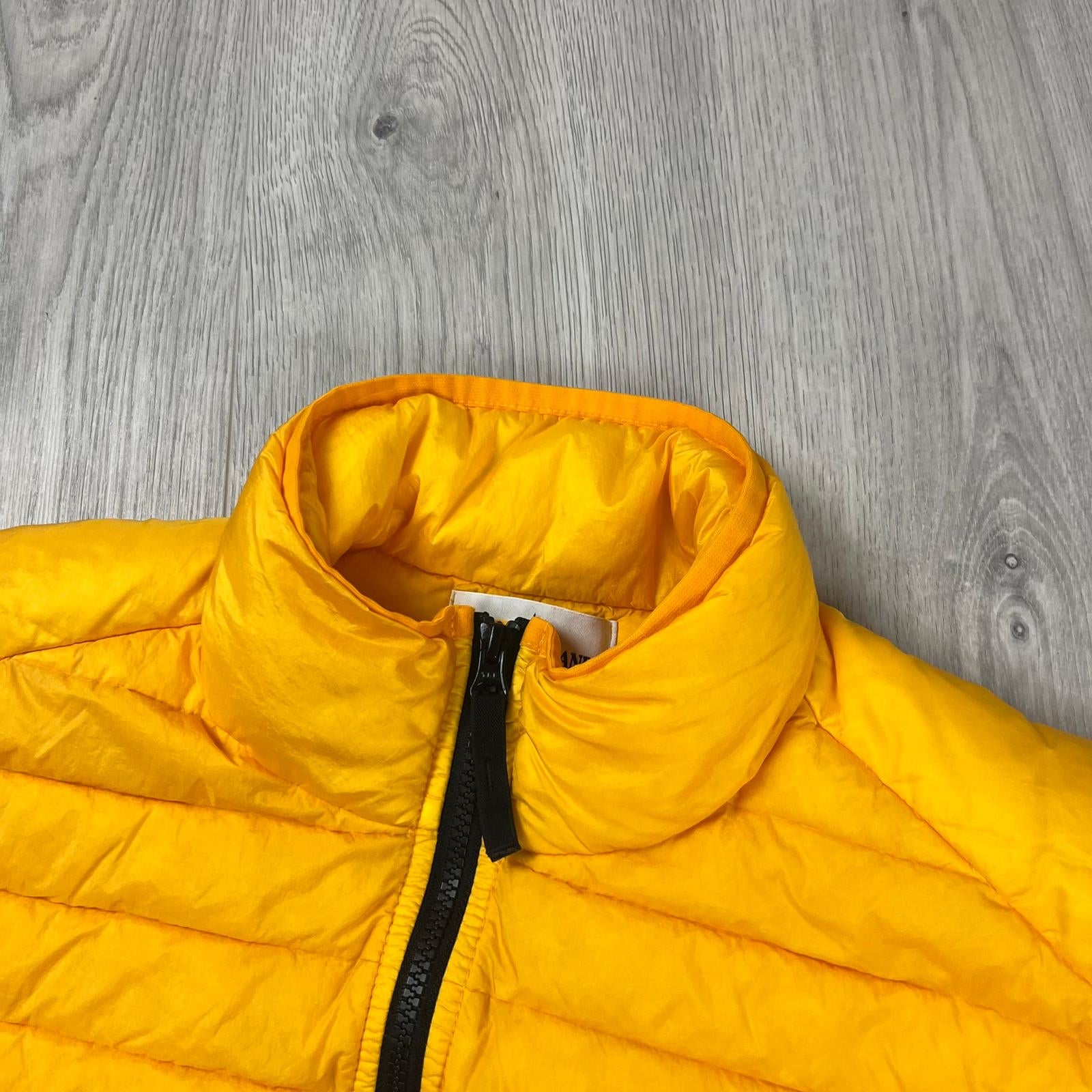 Stone Island Woven Down Jacket - Yellow