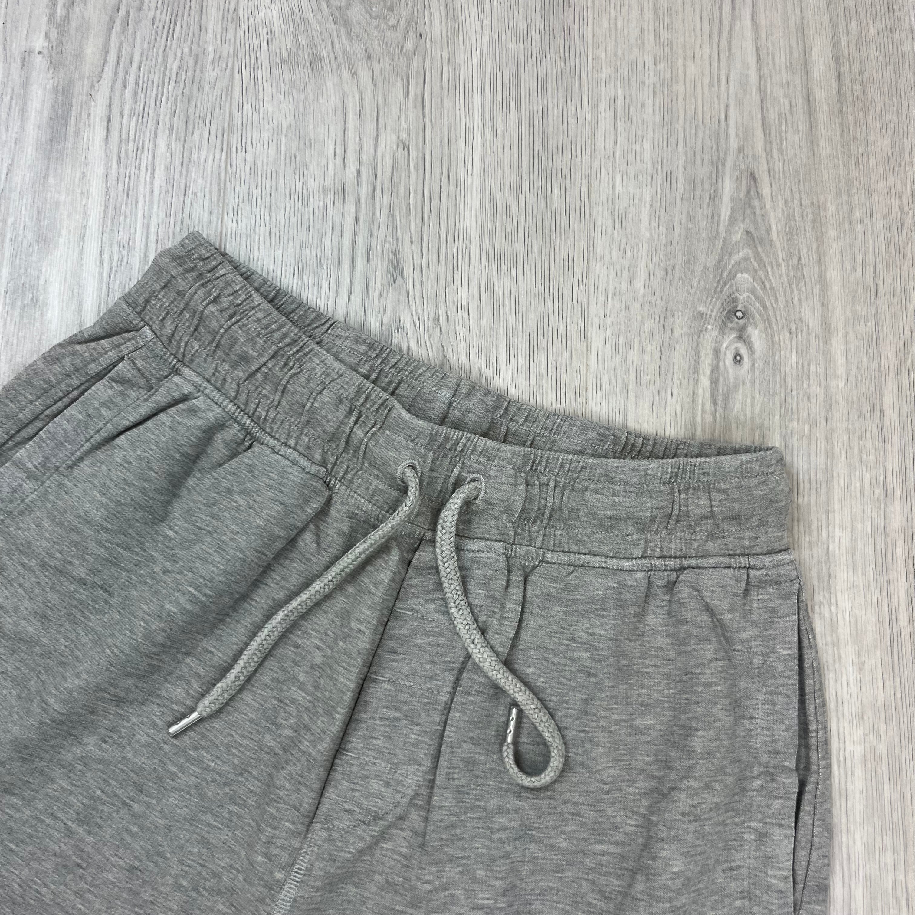 CP Company Jersey Shorts in Greystone Melange. On sale at Open Attire.