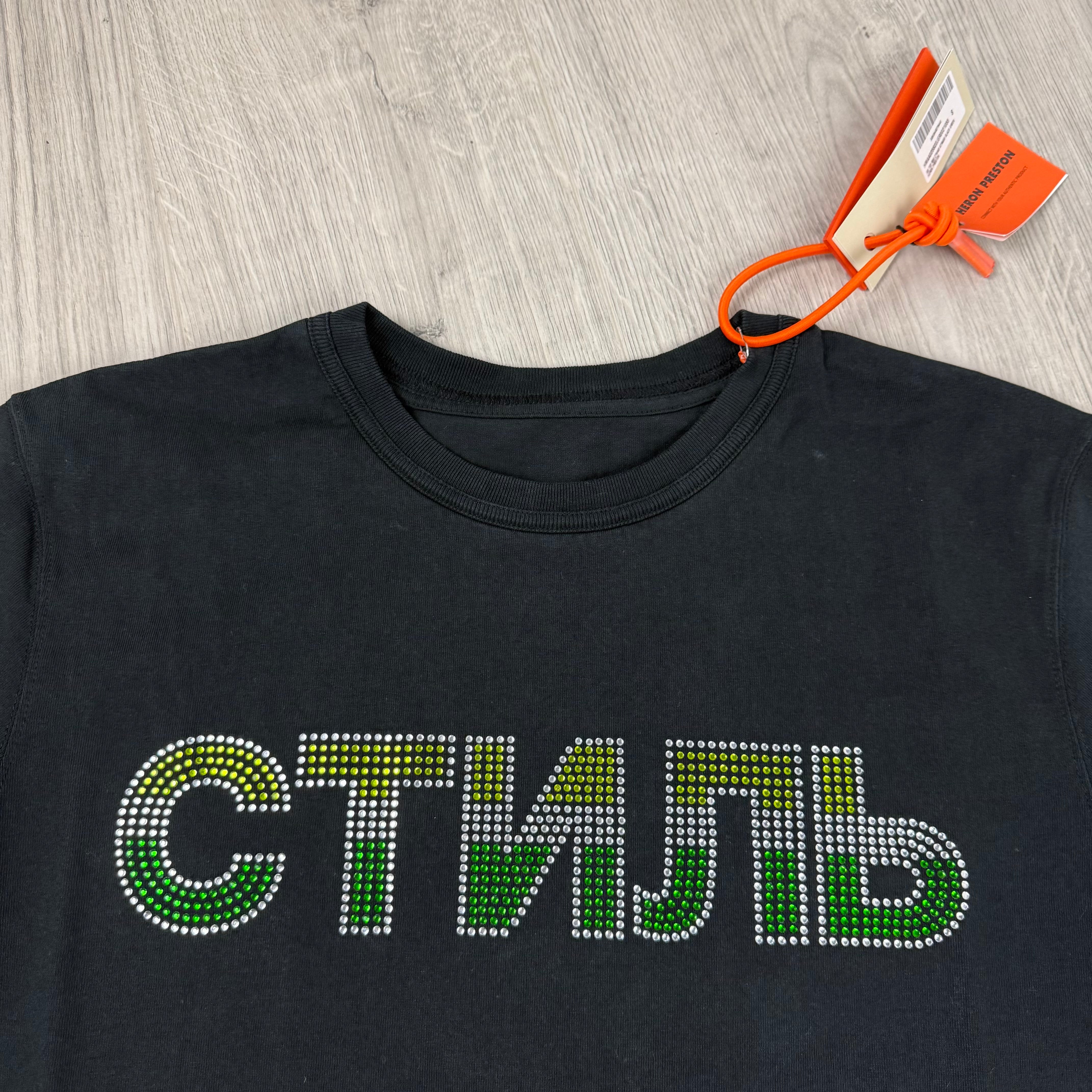 Heron Preston Strass T-Shirt - Black