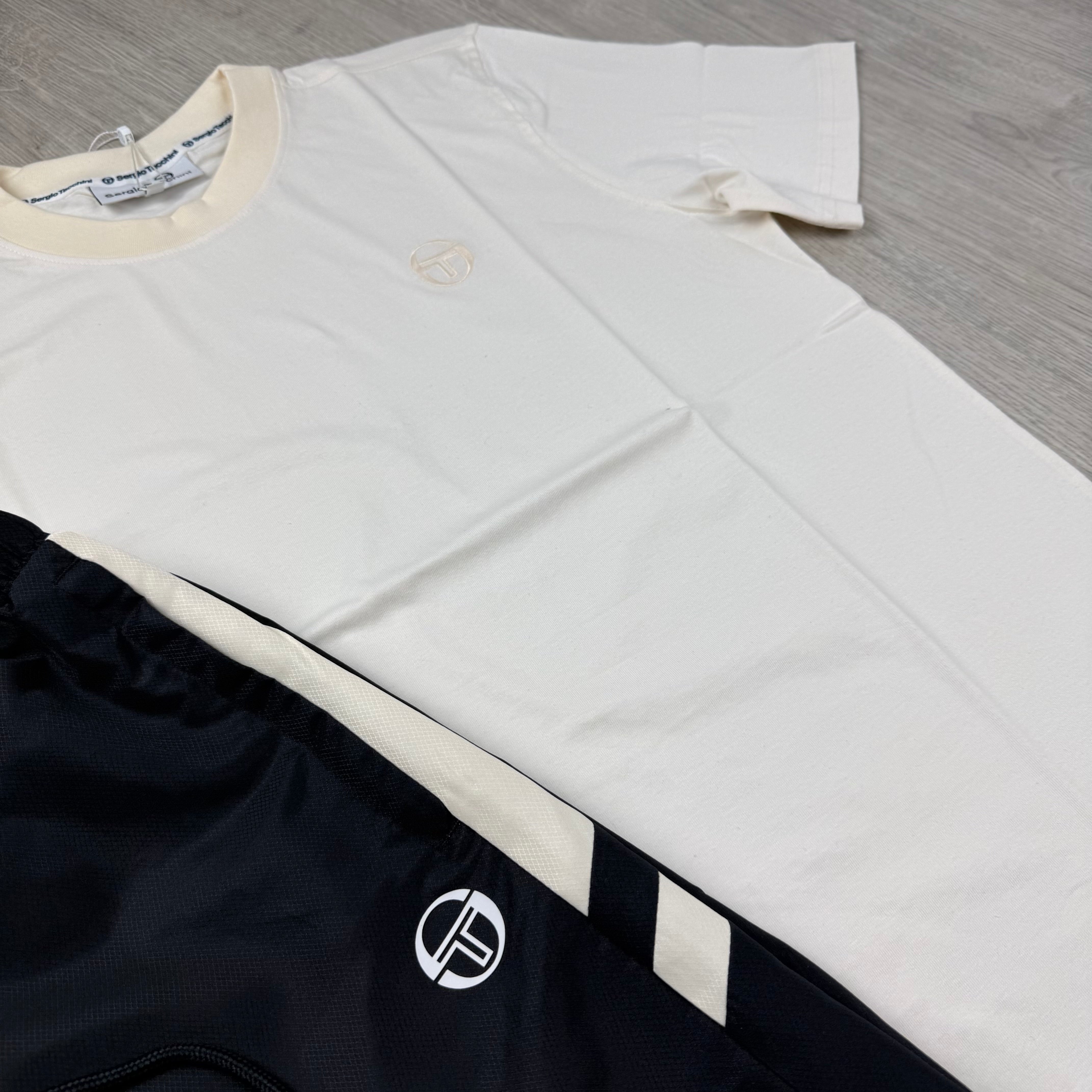 Sergio Tacchini 'Terme' Set - Gardenia/Black