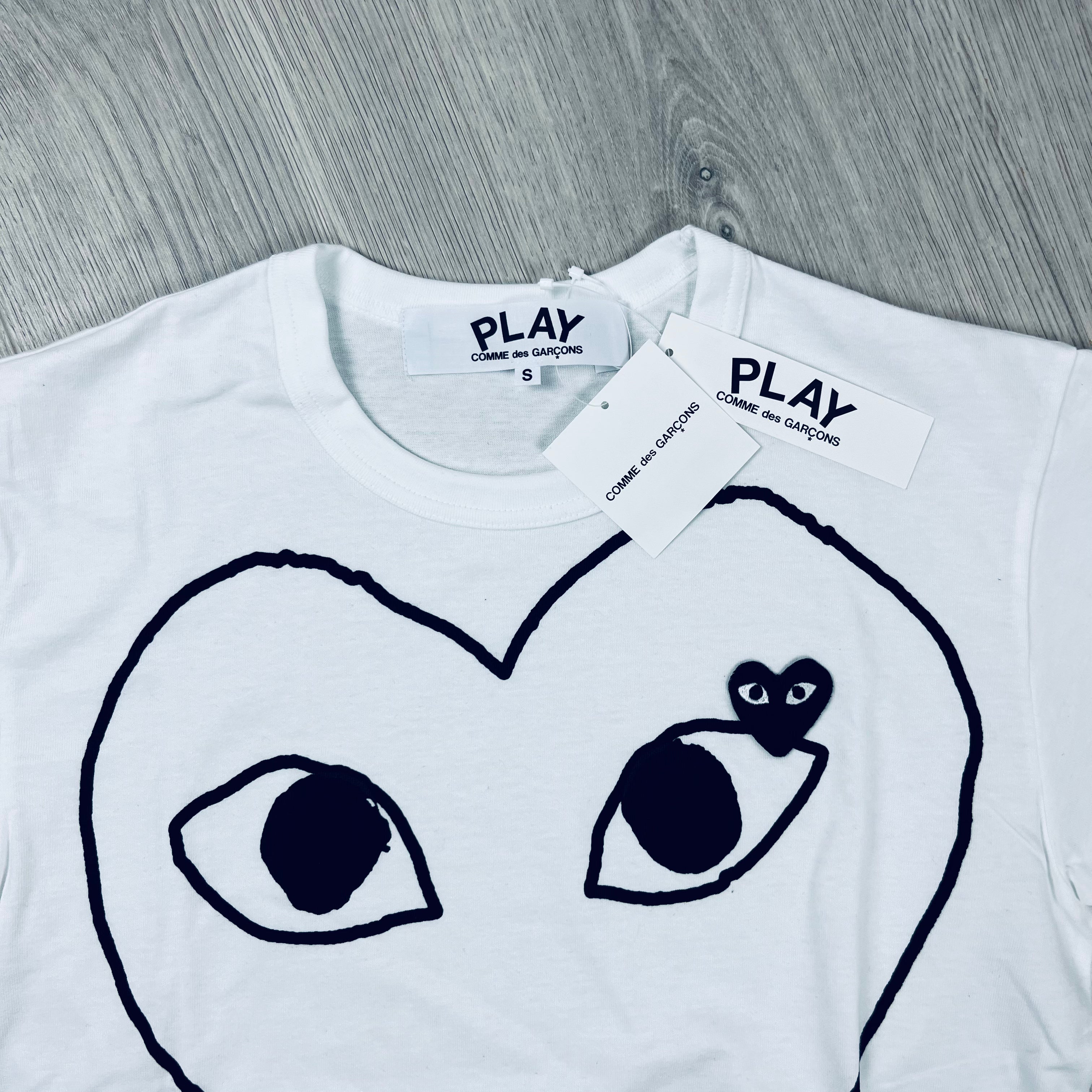 Comme des Garçons PLAY T-Shirt - White