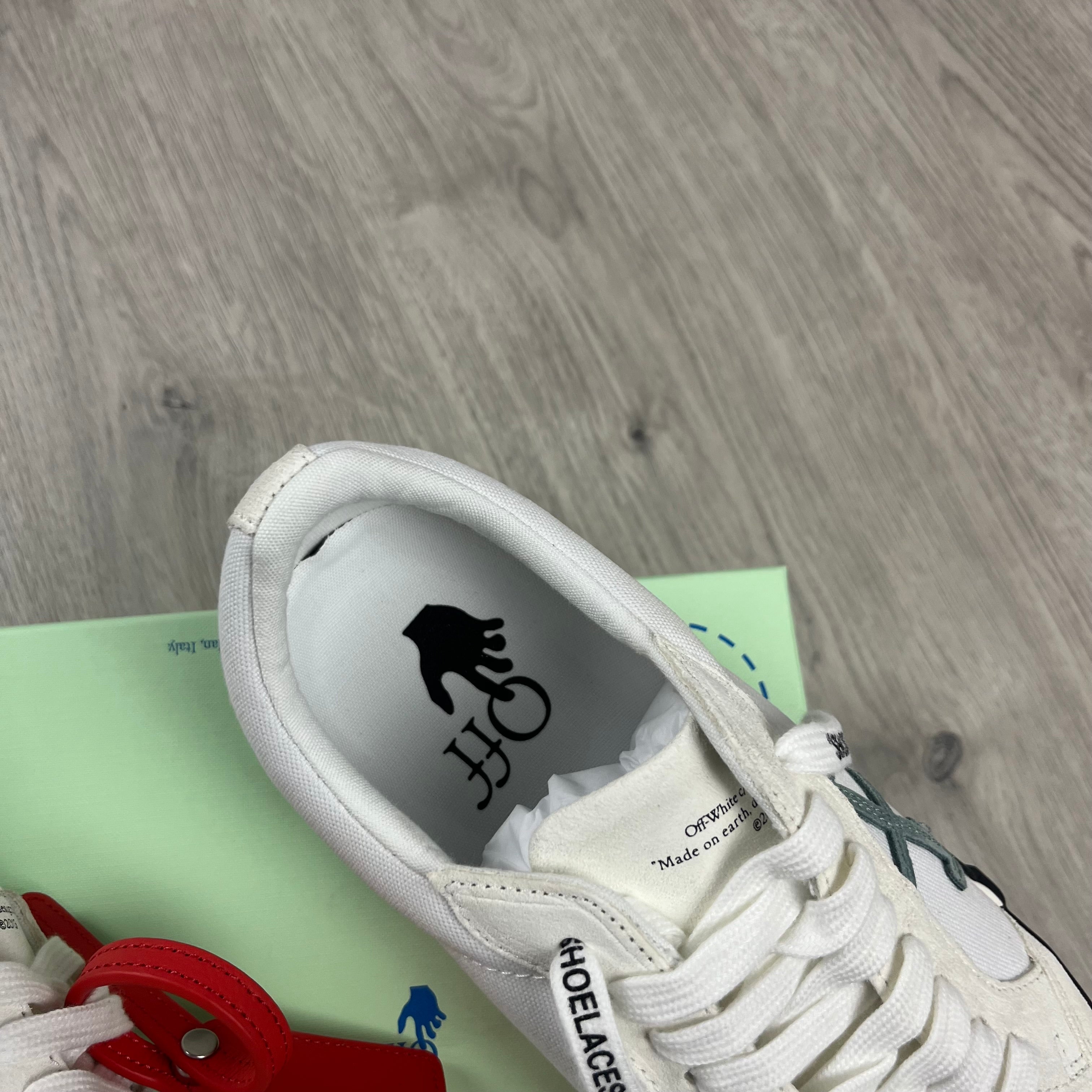 Off-White Canvas Sneakers - White