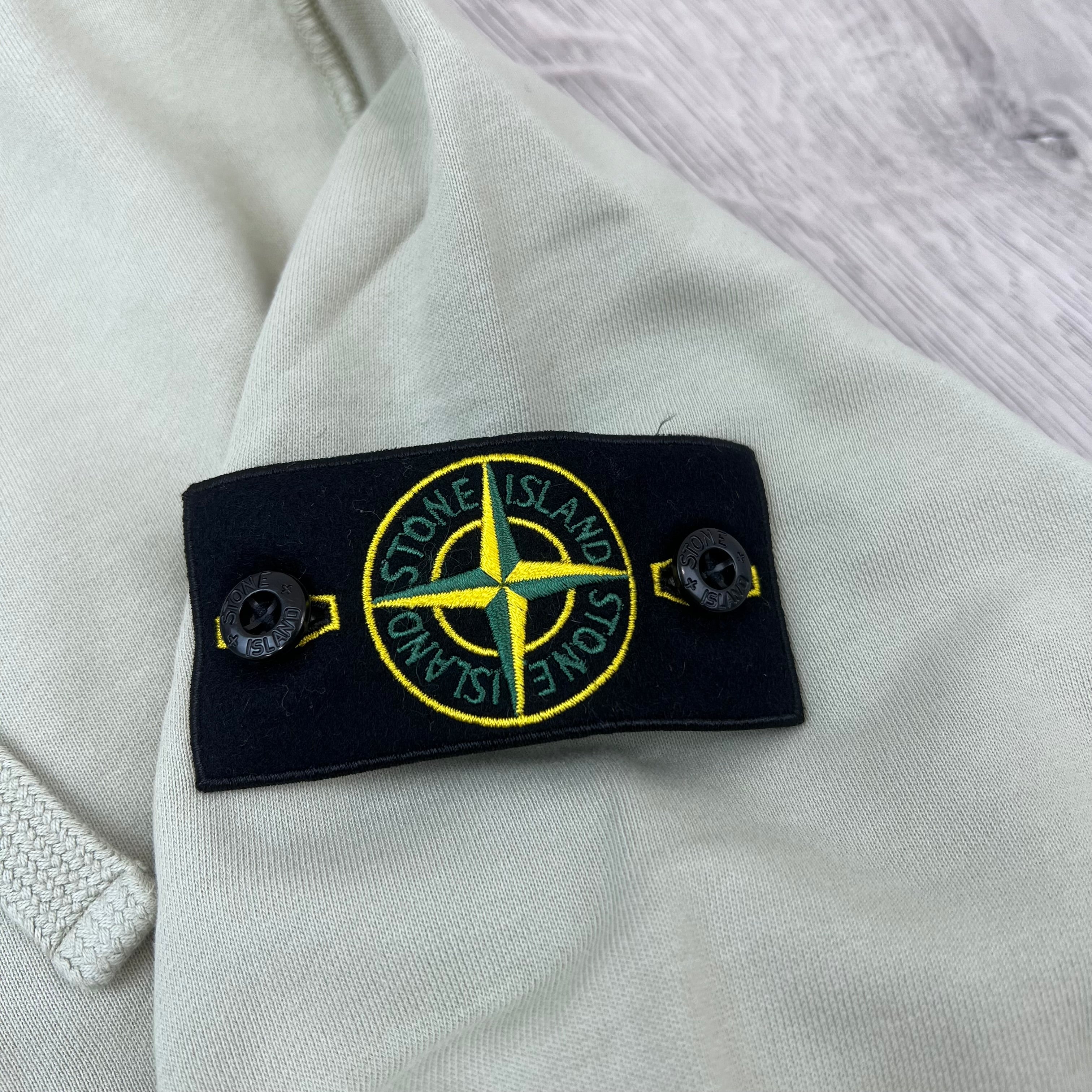 Stone Island Zip Hoodie - Sand