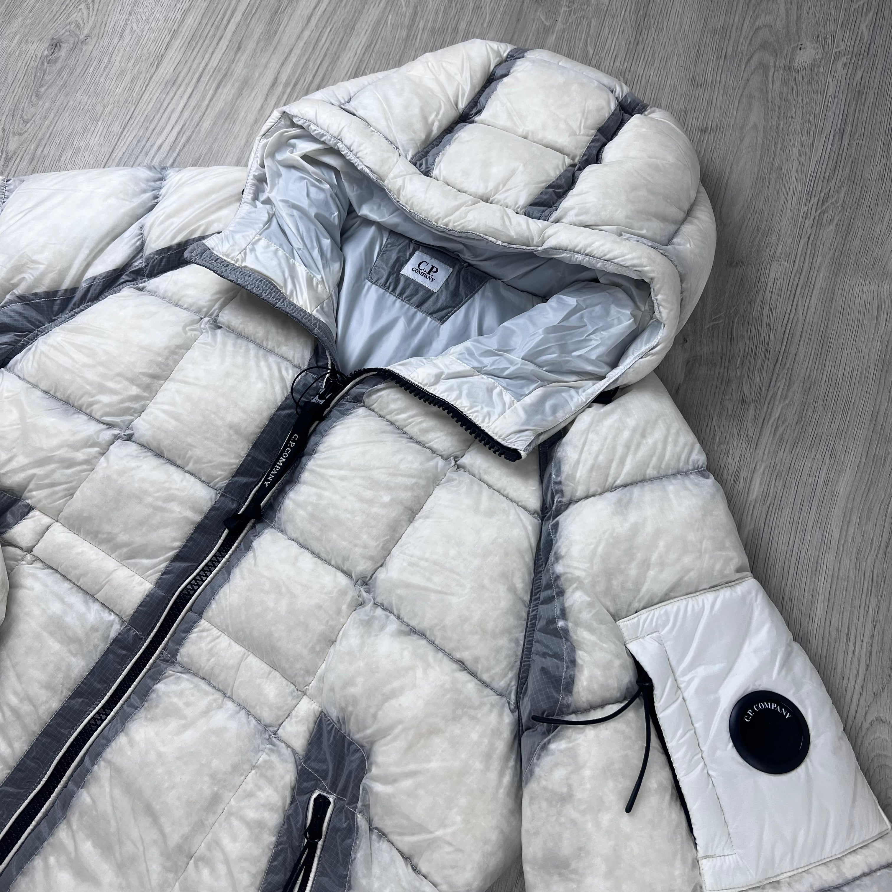 CP Company D.D. Shell Down Jacket - Gauze White