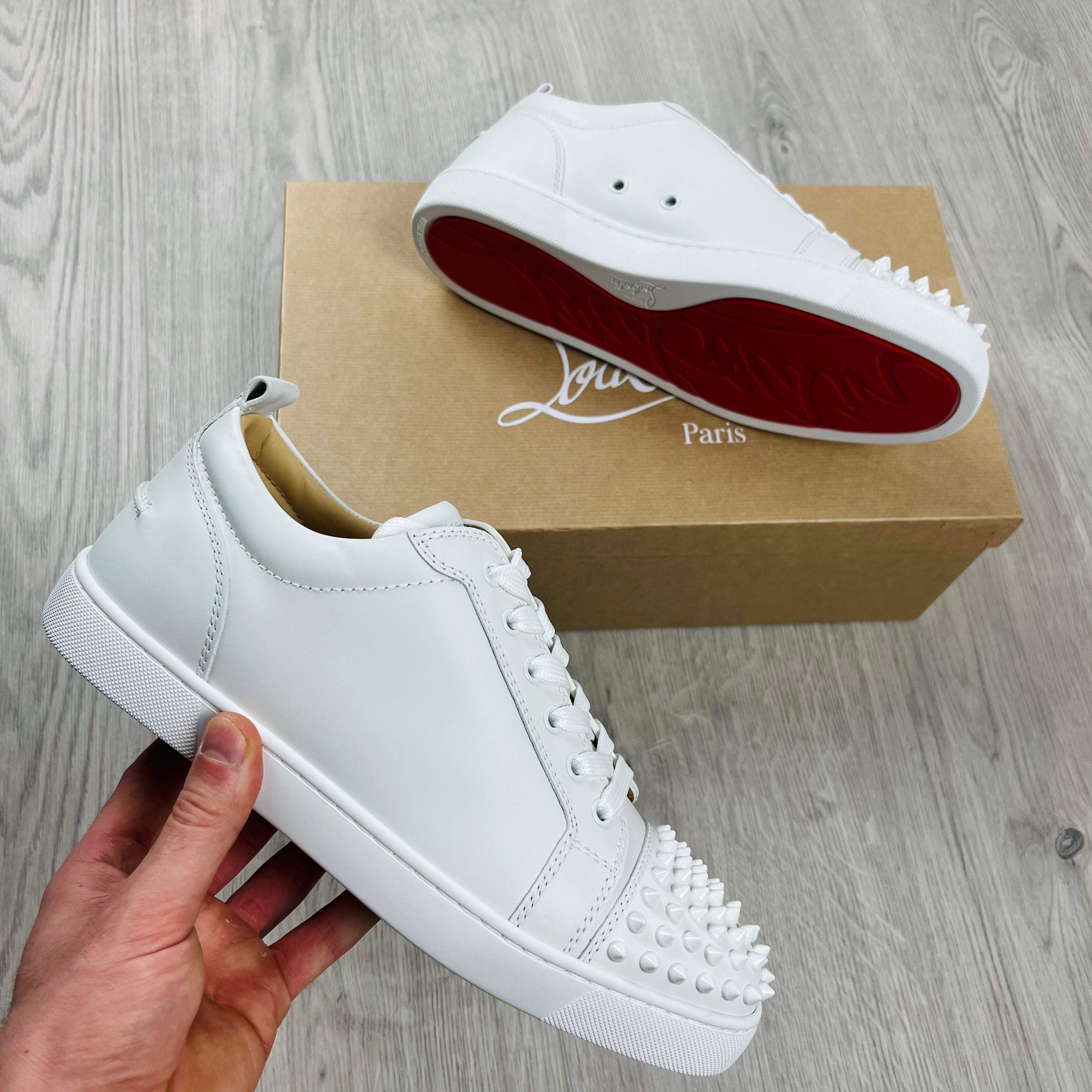 Christian Louboutin 'Louis' Sneakers - White