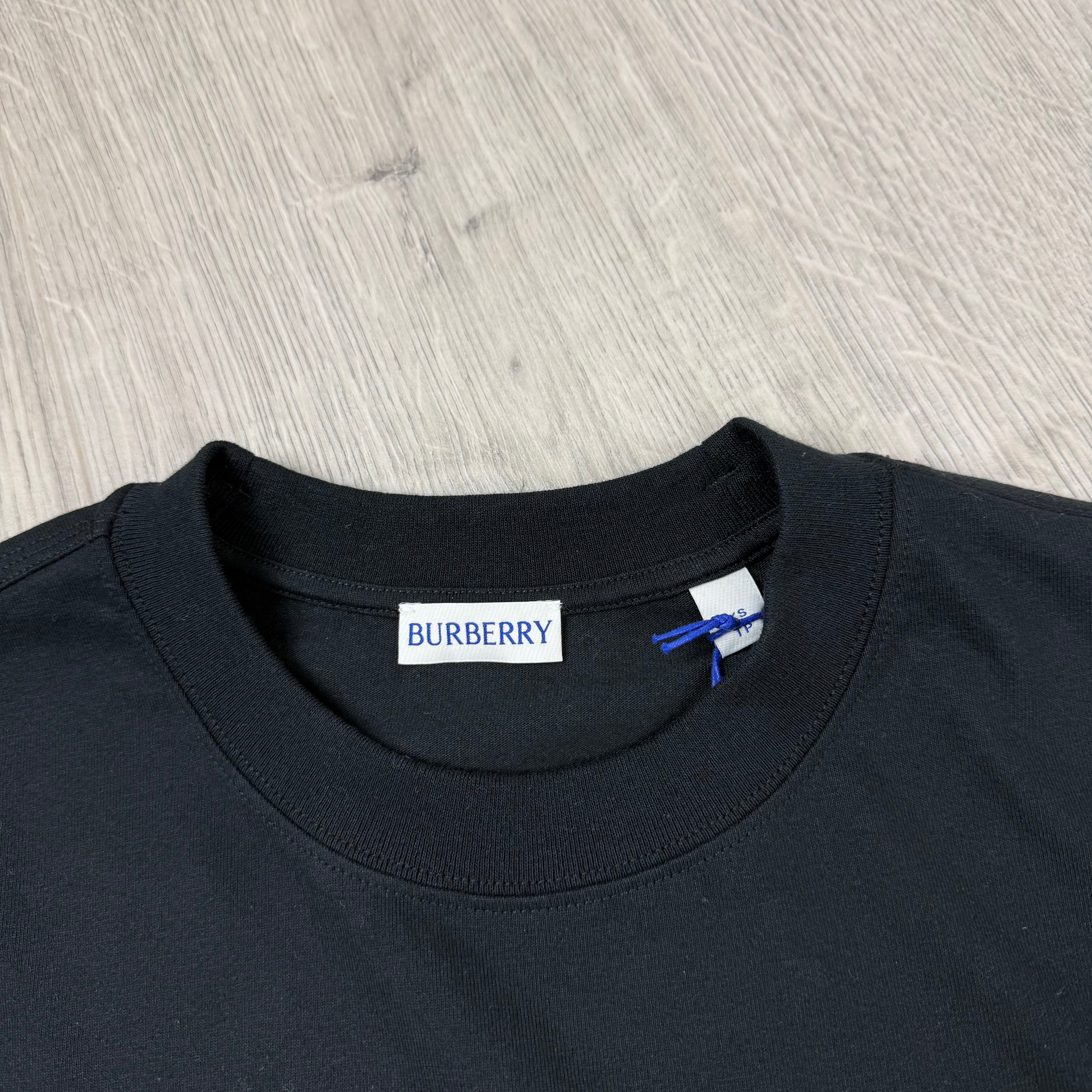 Burberry Striped T-Shirt - Navy