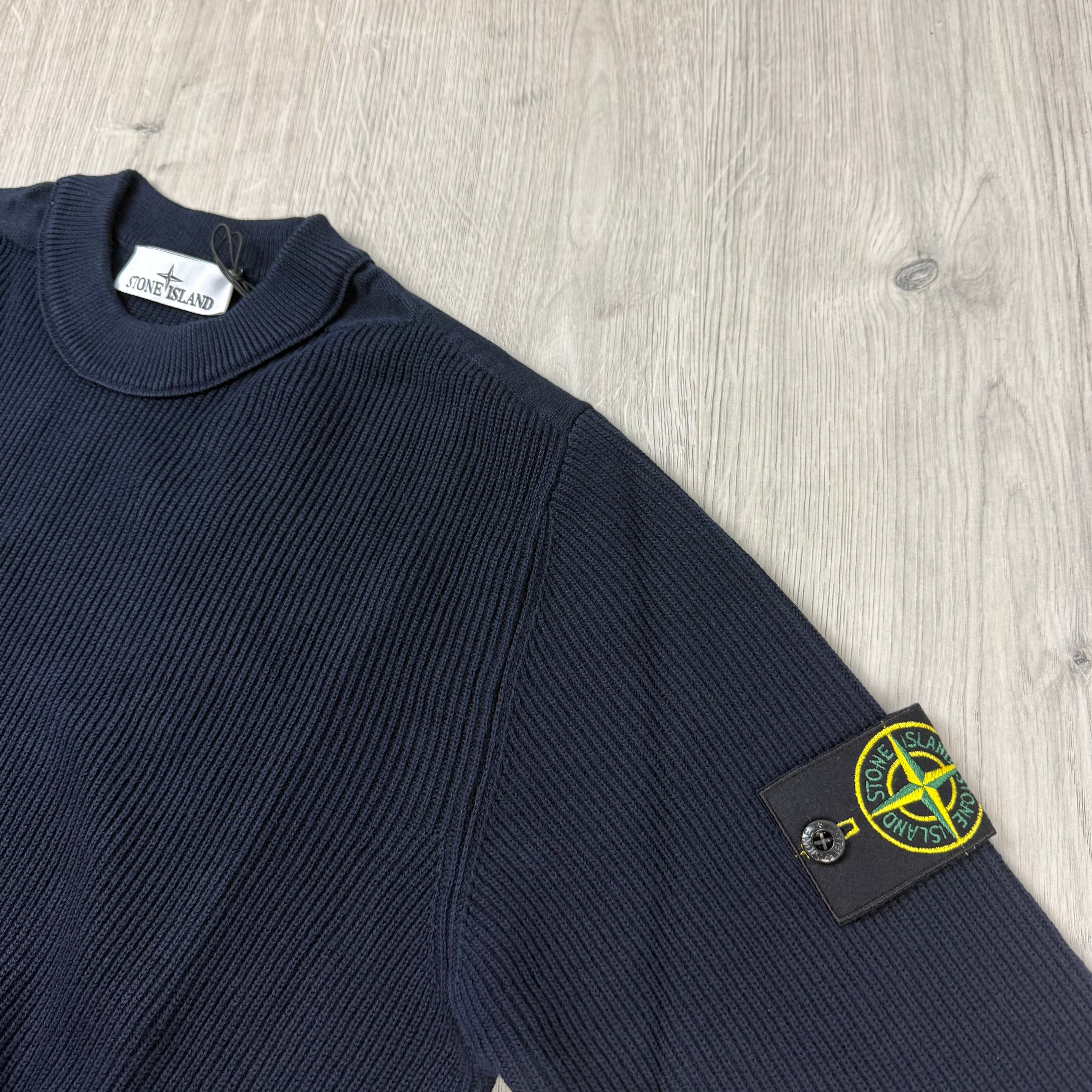 Stone Island Knit Sweatshirt - Navy