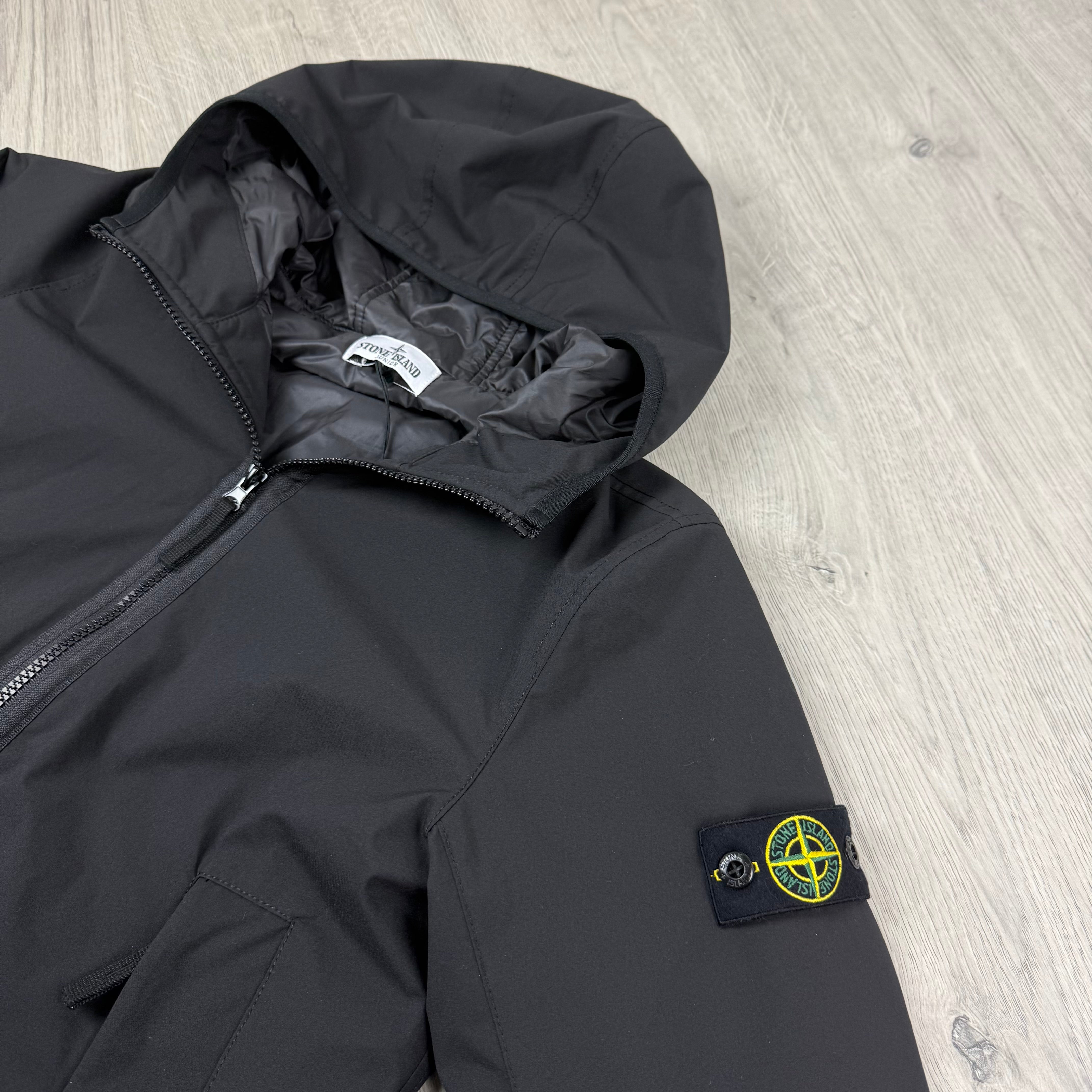 Stone Island Junior PrimaLoft Shell Jacket - Black