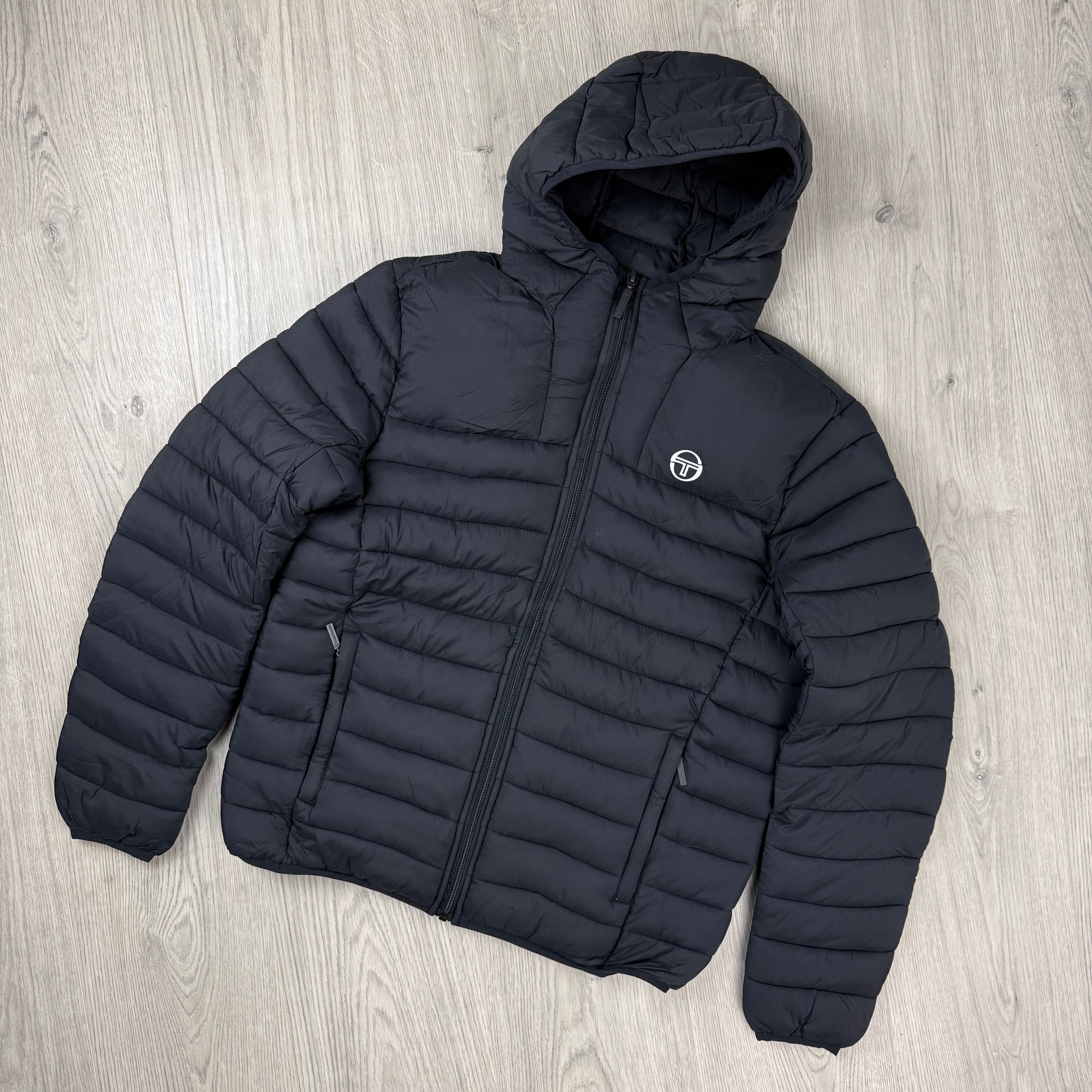 Sergio Tacchini 'Vessen 024' Puffer Jacket - Black