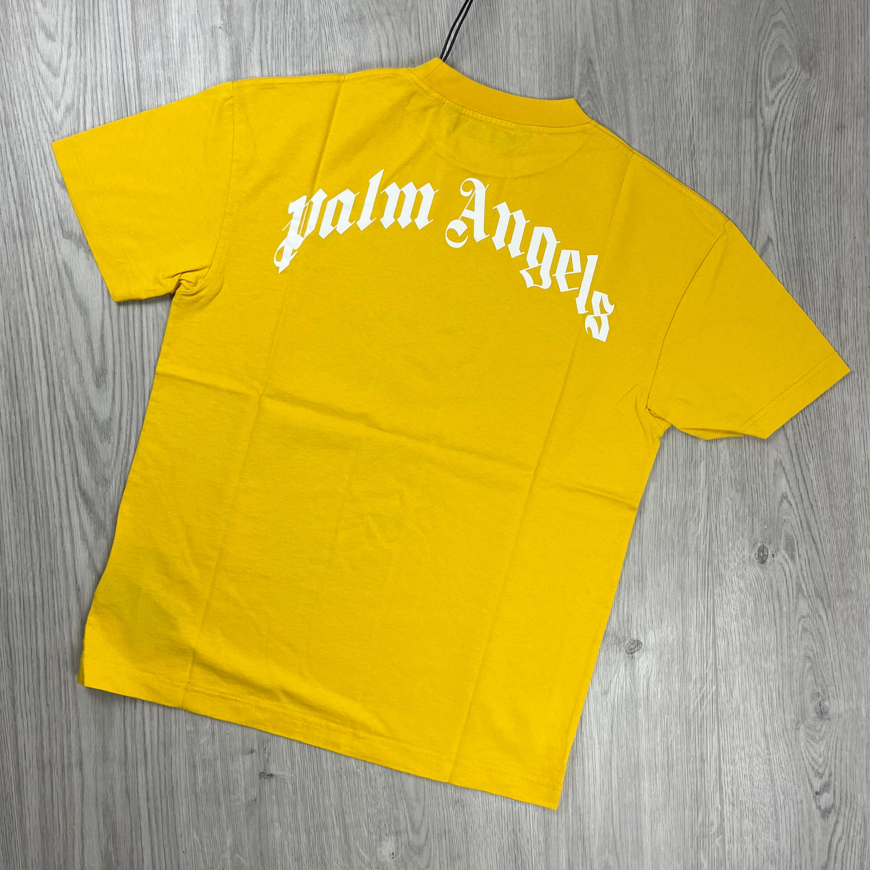 Palm Angels Shark T-Shirt - Yellow