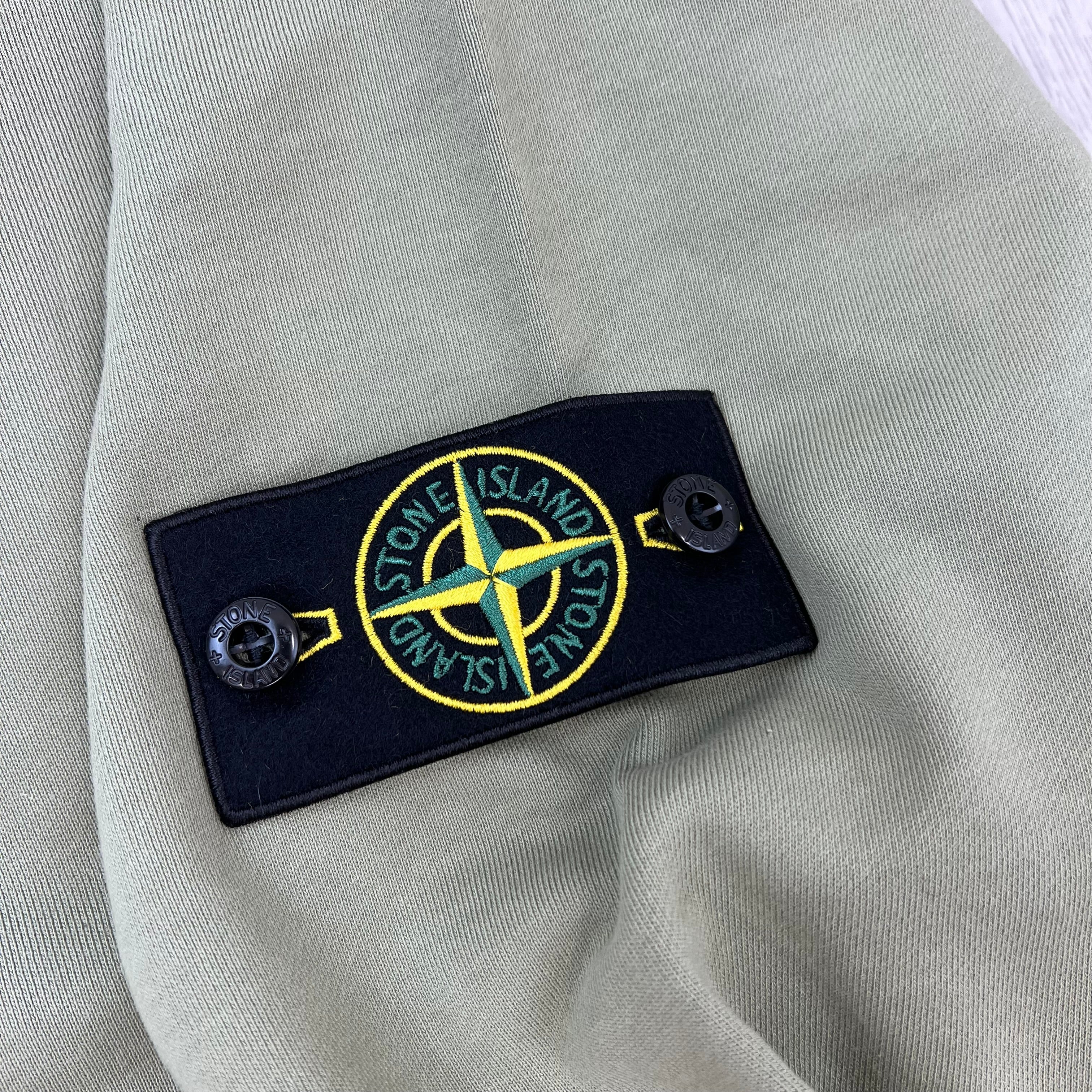 Stone Island Dyed Sweatshirt - Laurel Green