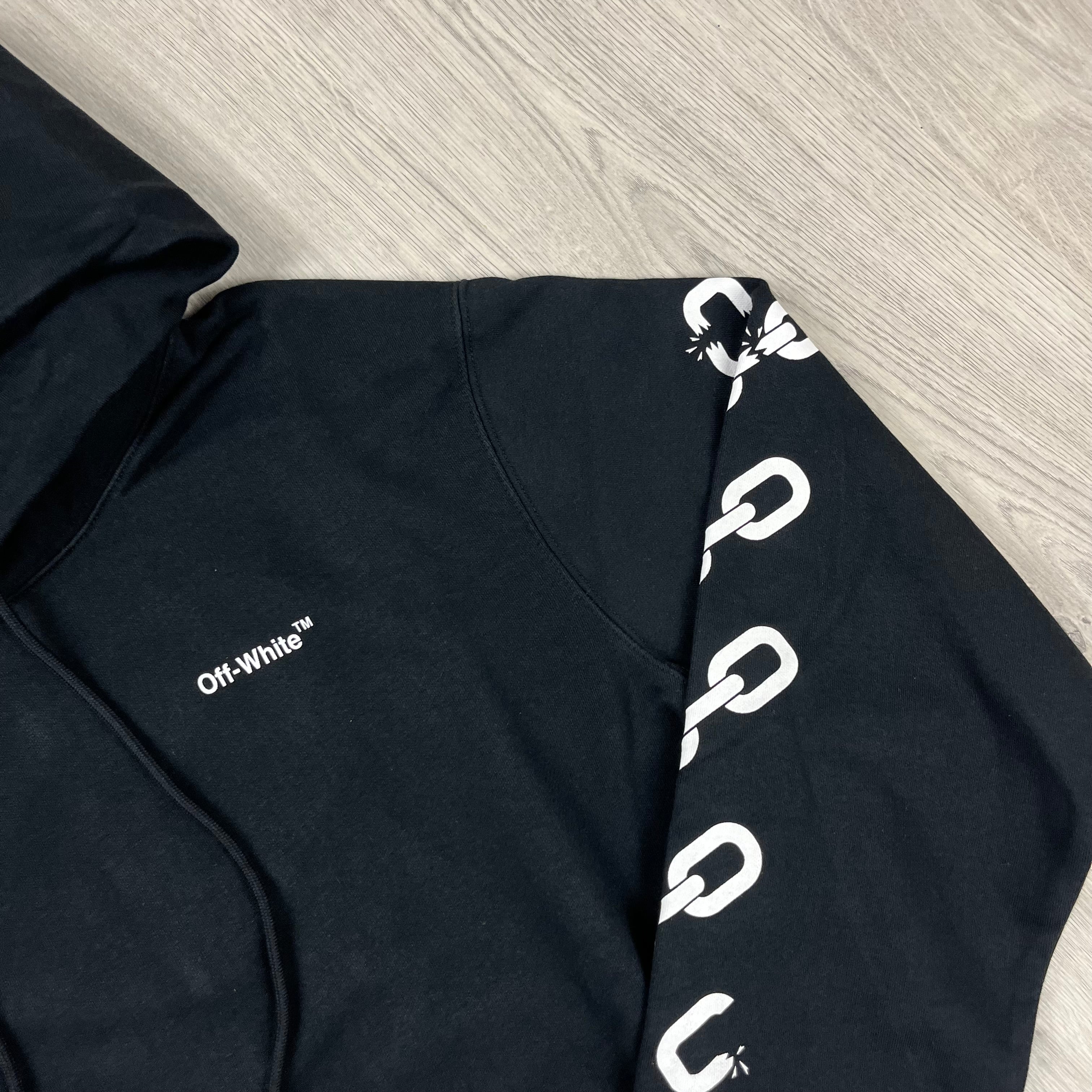 Off-White Chain Hoodie - Black