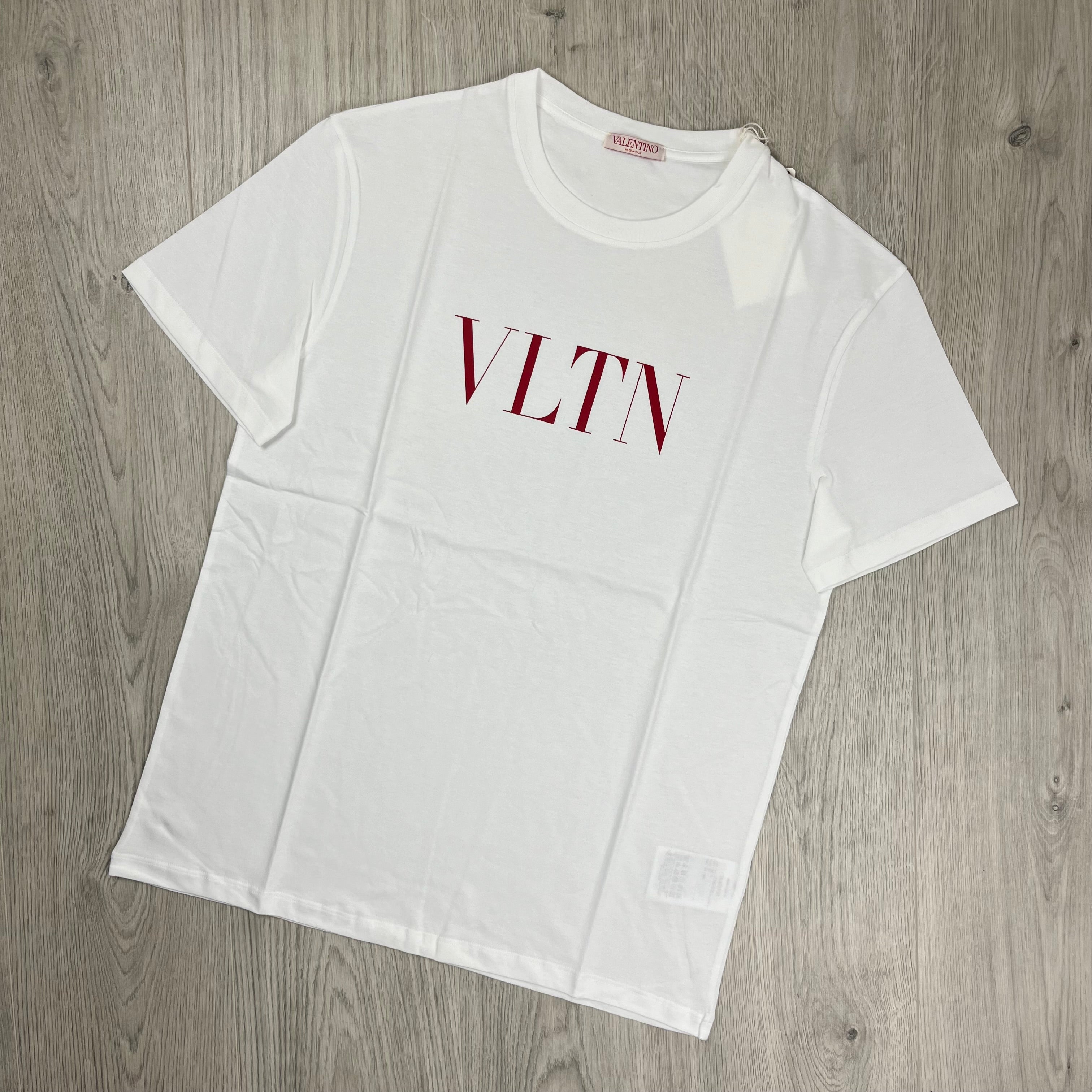 Valentino Garavani T-Shirt in White. On sale at Open Attire.