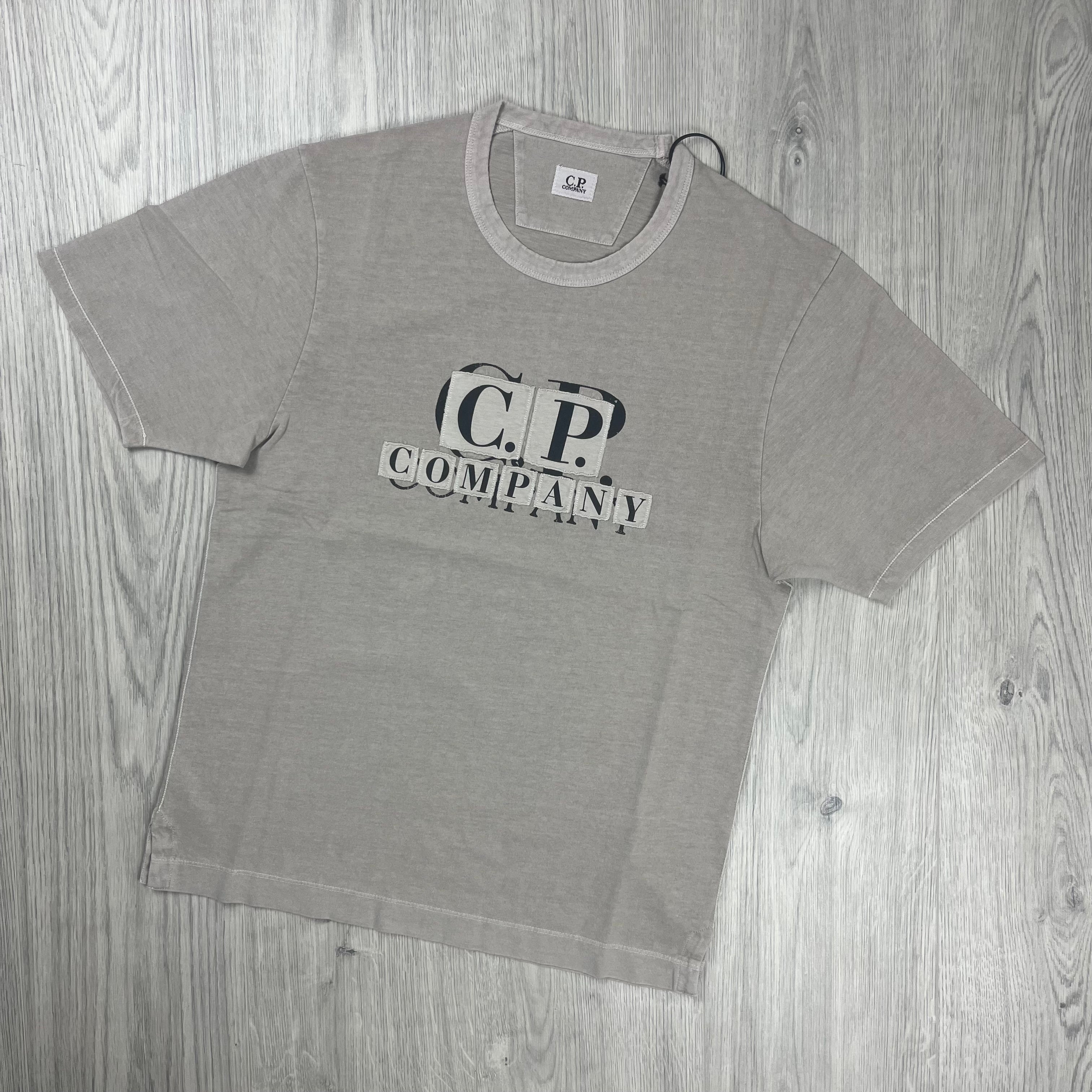 CP Company Patch T-Shirt - Flint