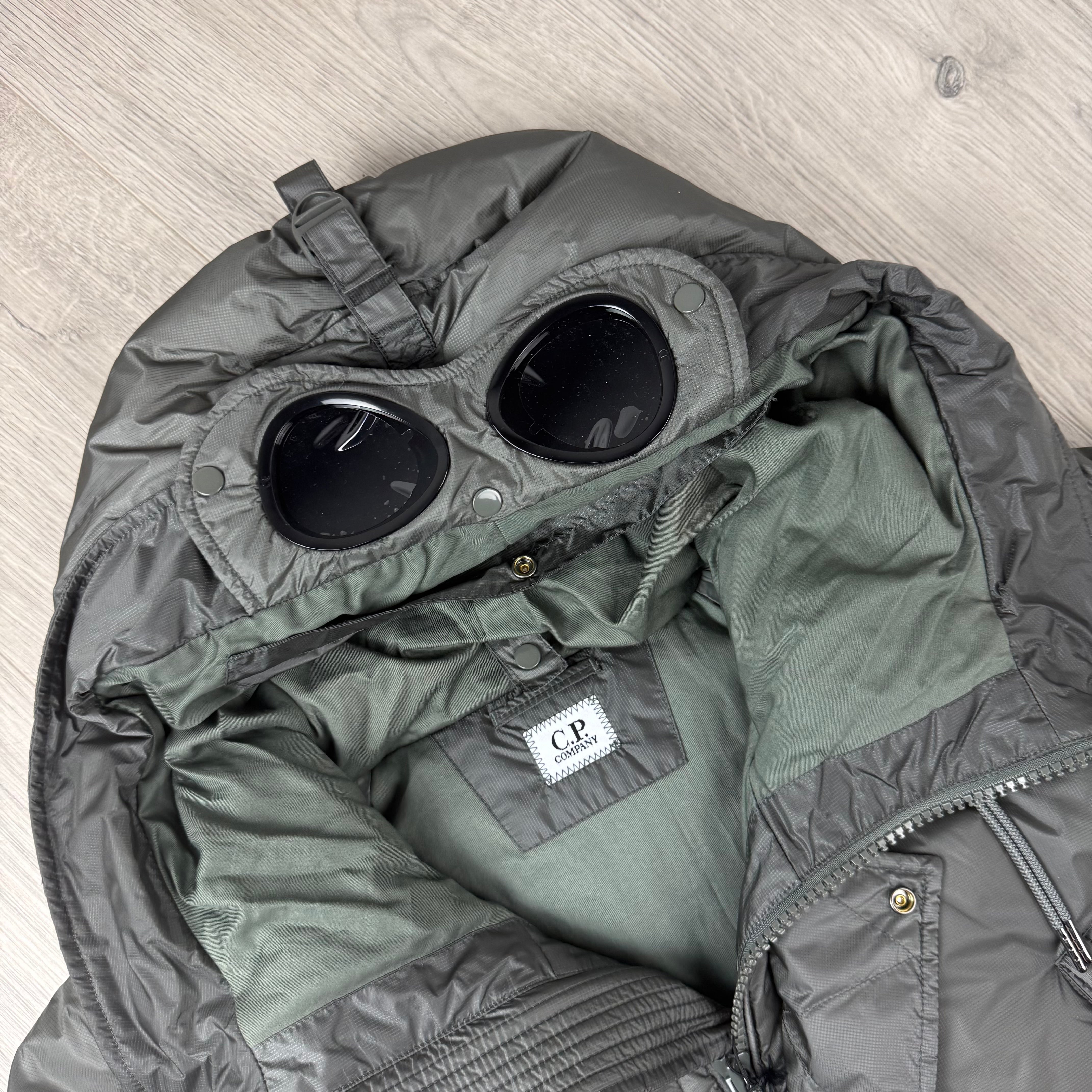 CP Company Down Goggle Jacket - Gunmetal