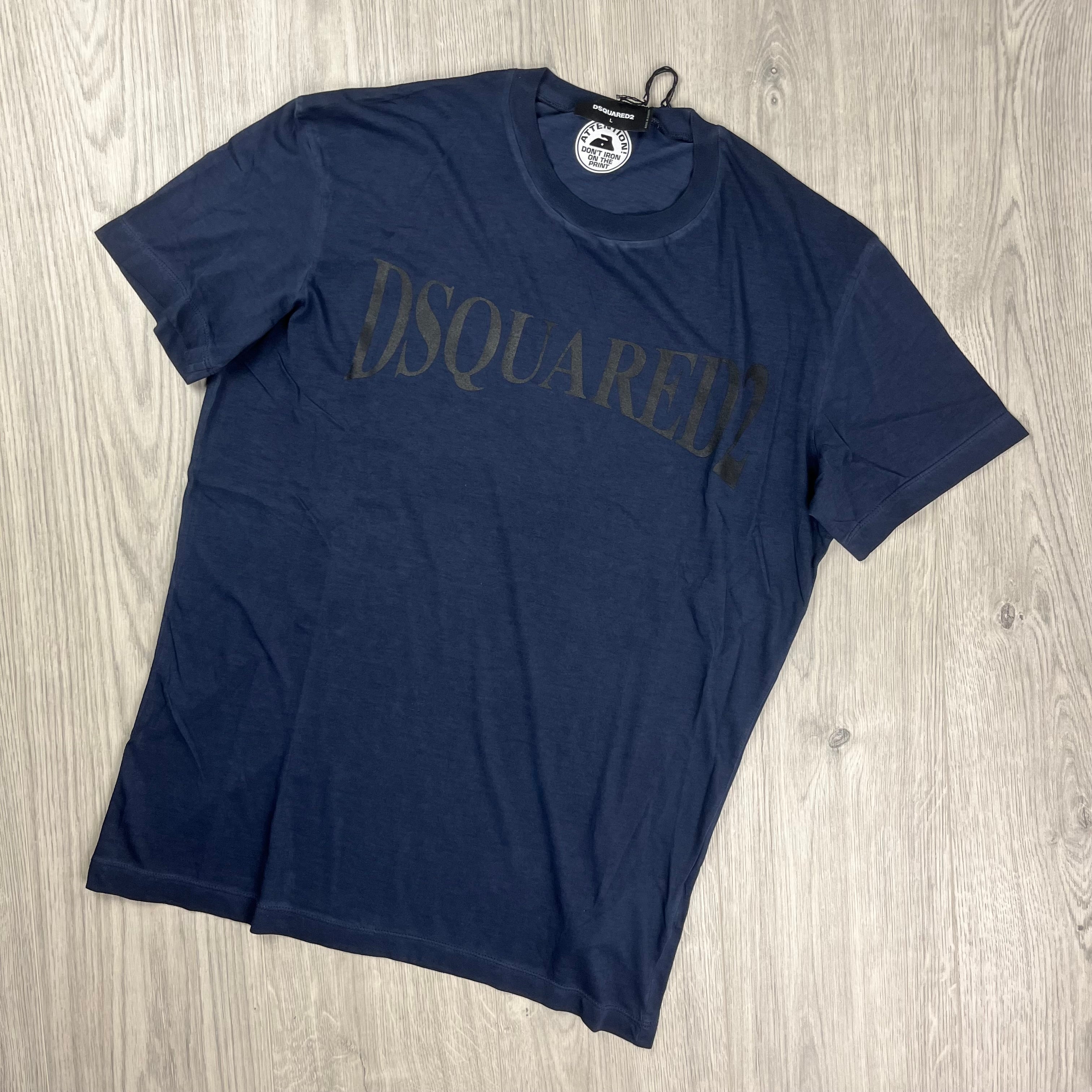 DSQUARED2 Gothic T-Shirt - Navy