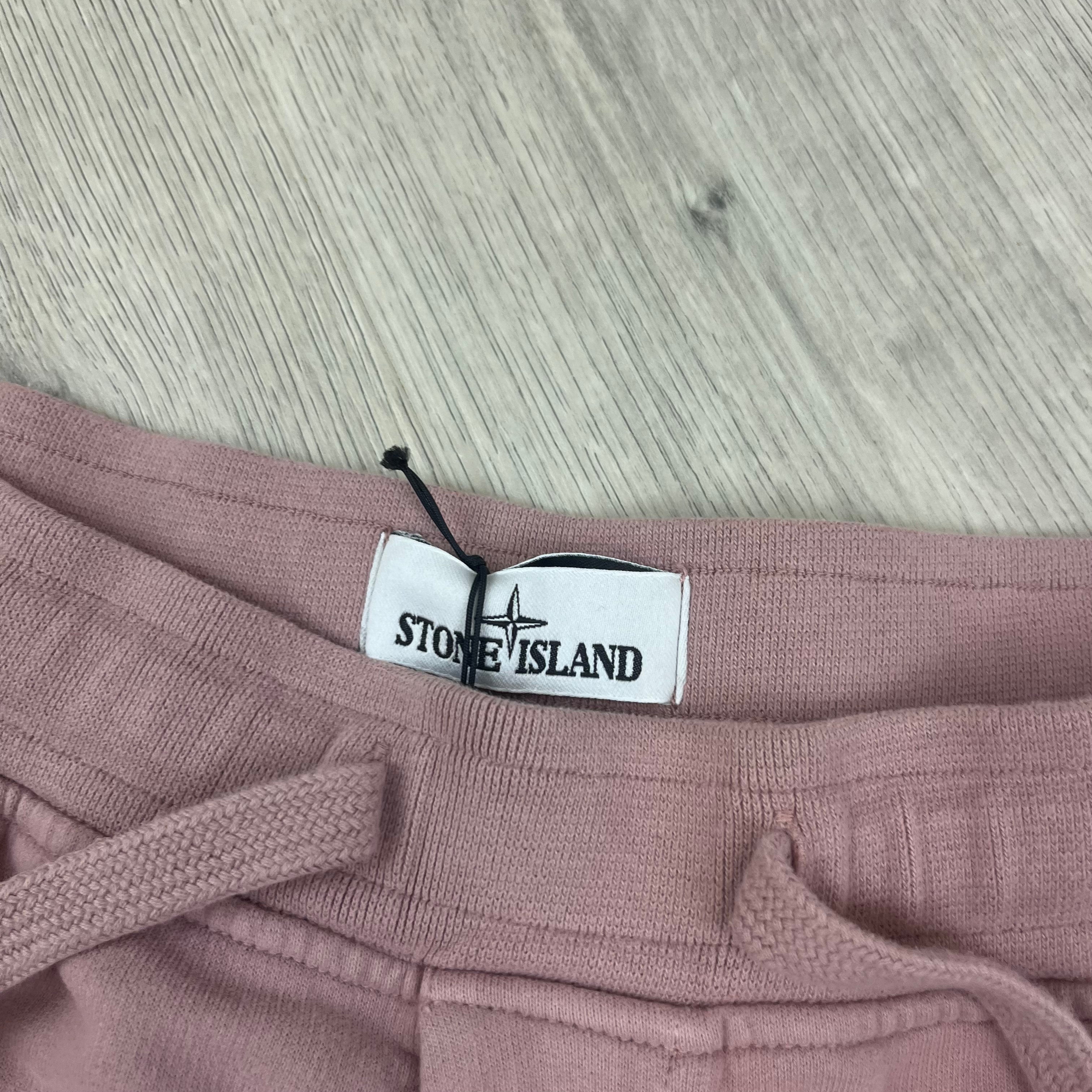 Stone Island Dyed Sweatpants - Rose