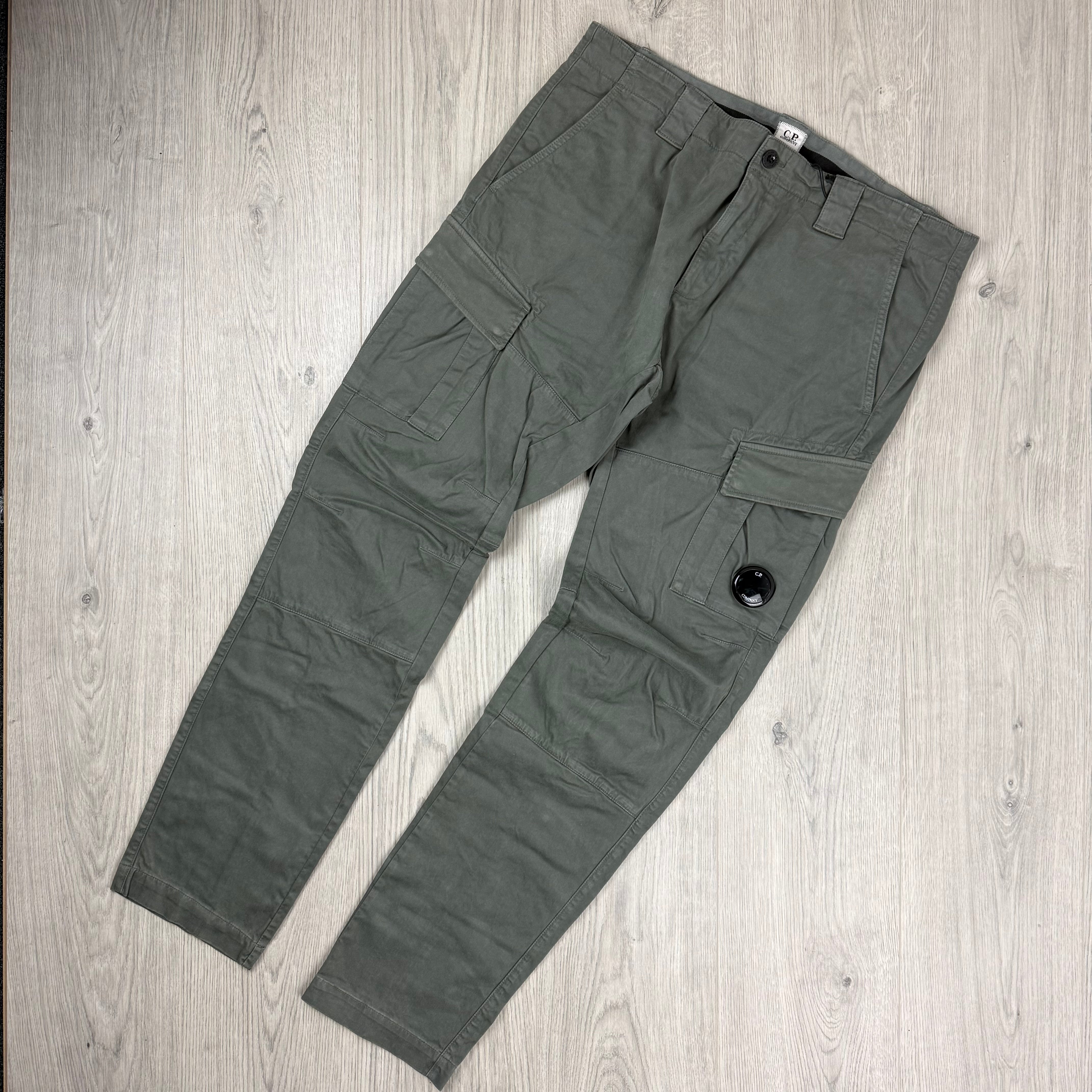 CP Company Cargo Trousers - Gunmetal