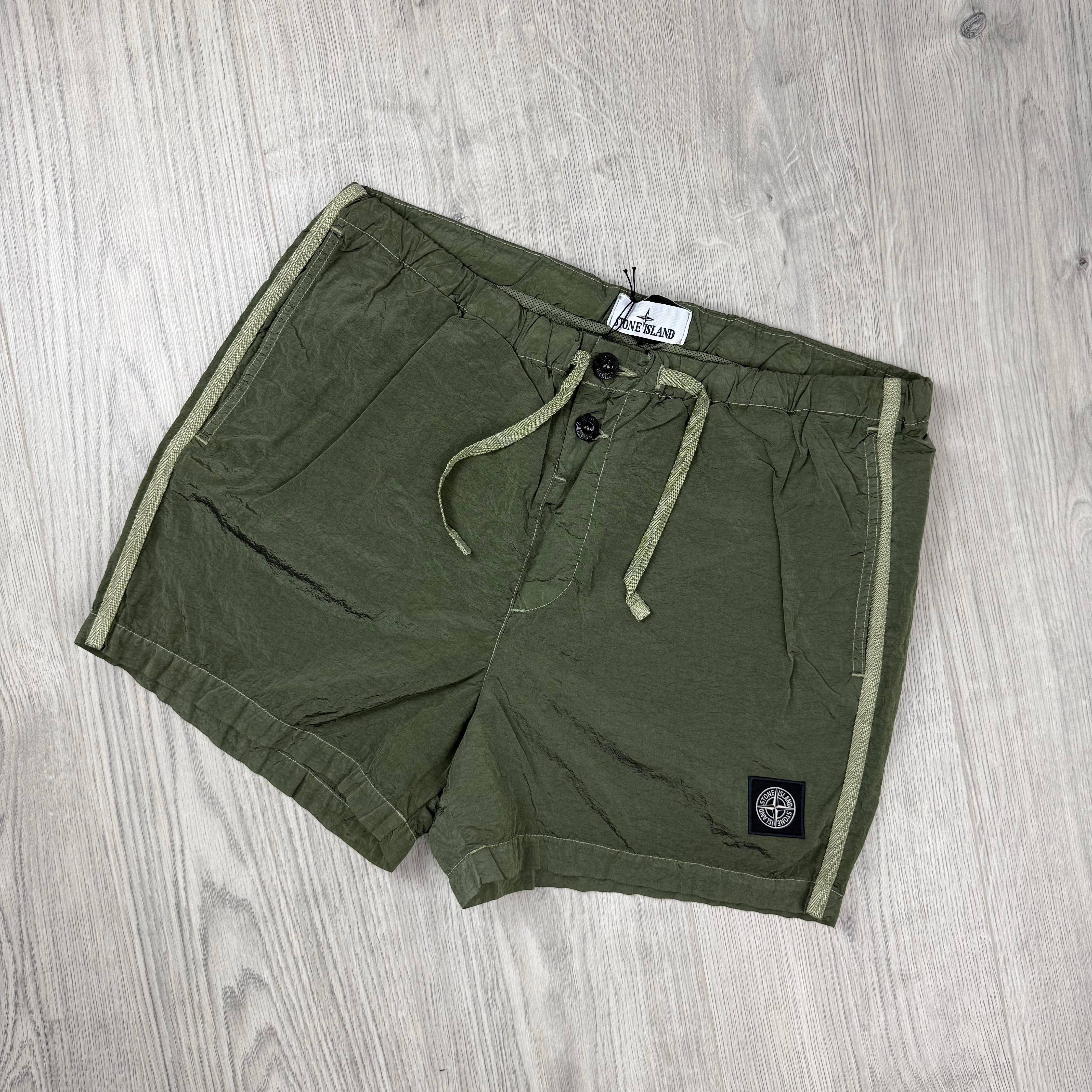 Stone Island Swim Shorts - Military
