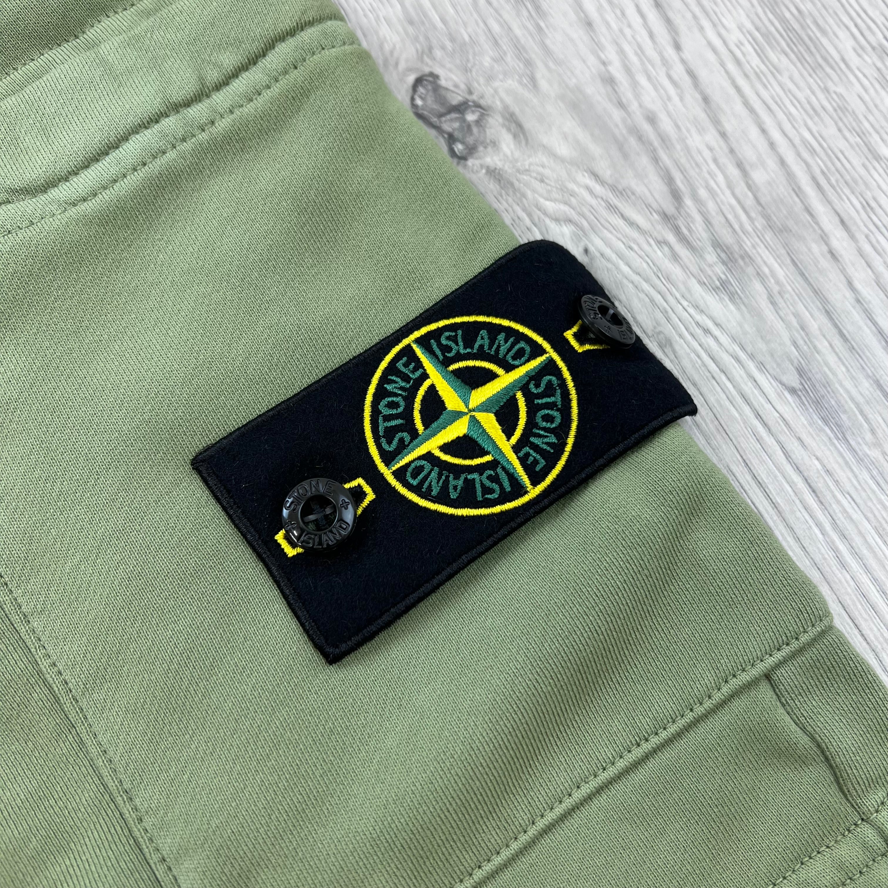 Stone Island Jersey Shorts - Laurel Green
