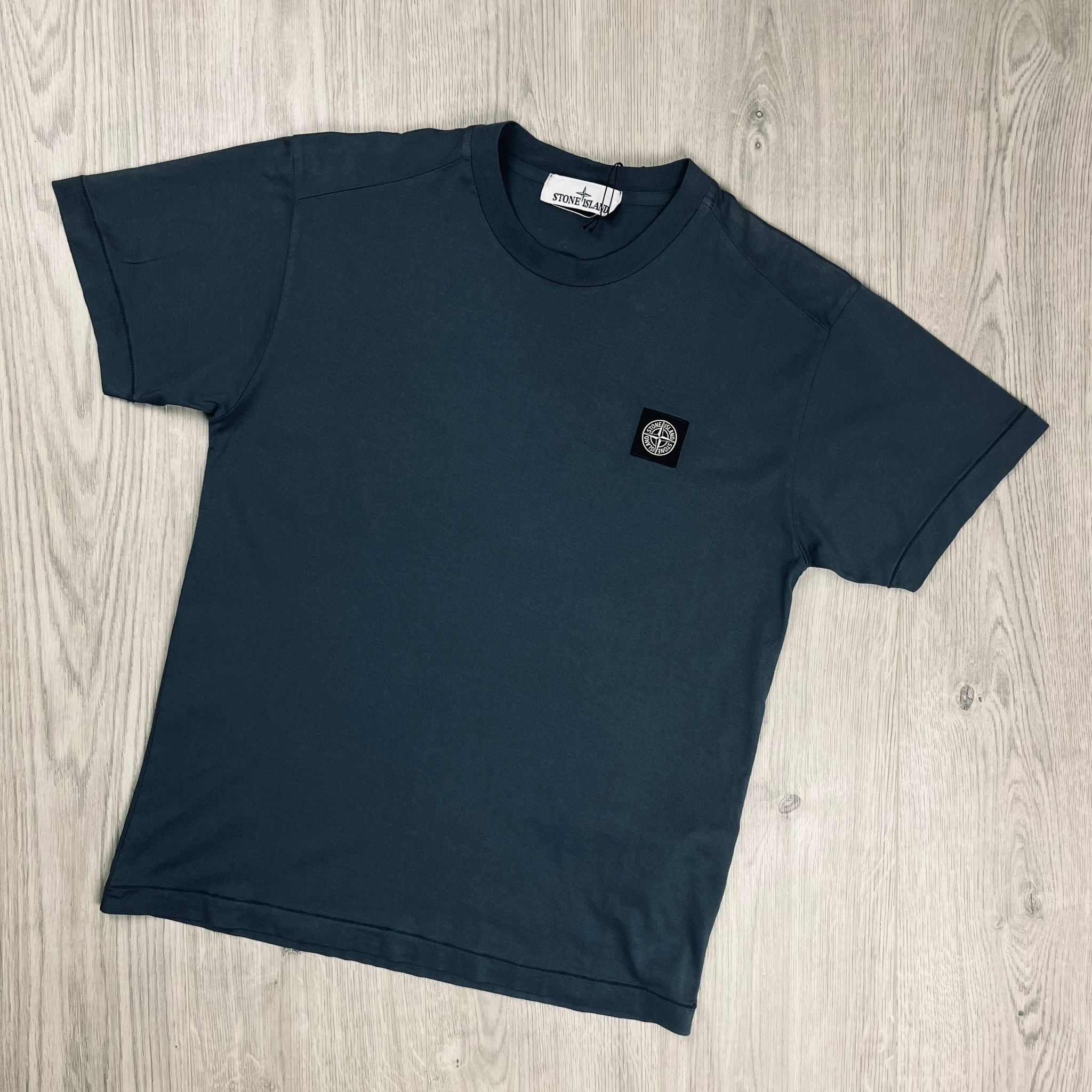 Stone Island Patch T-Shirt - Grey