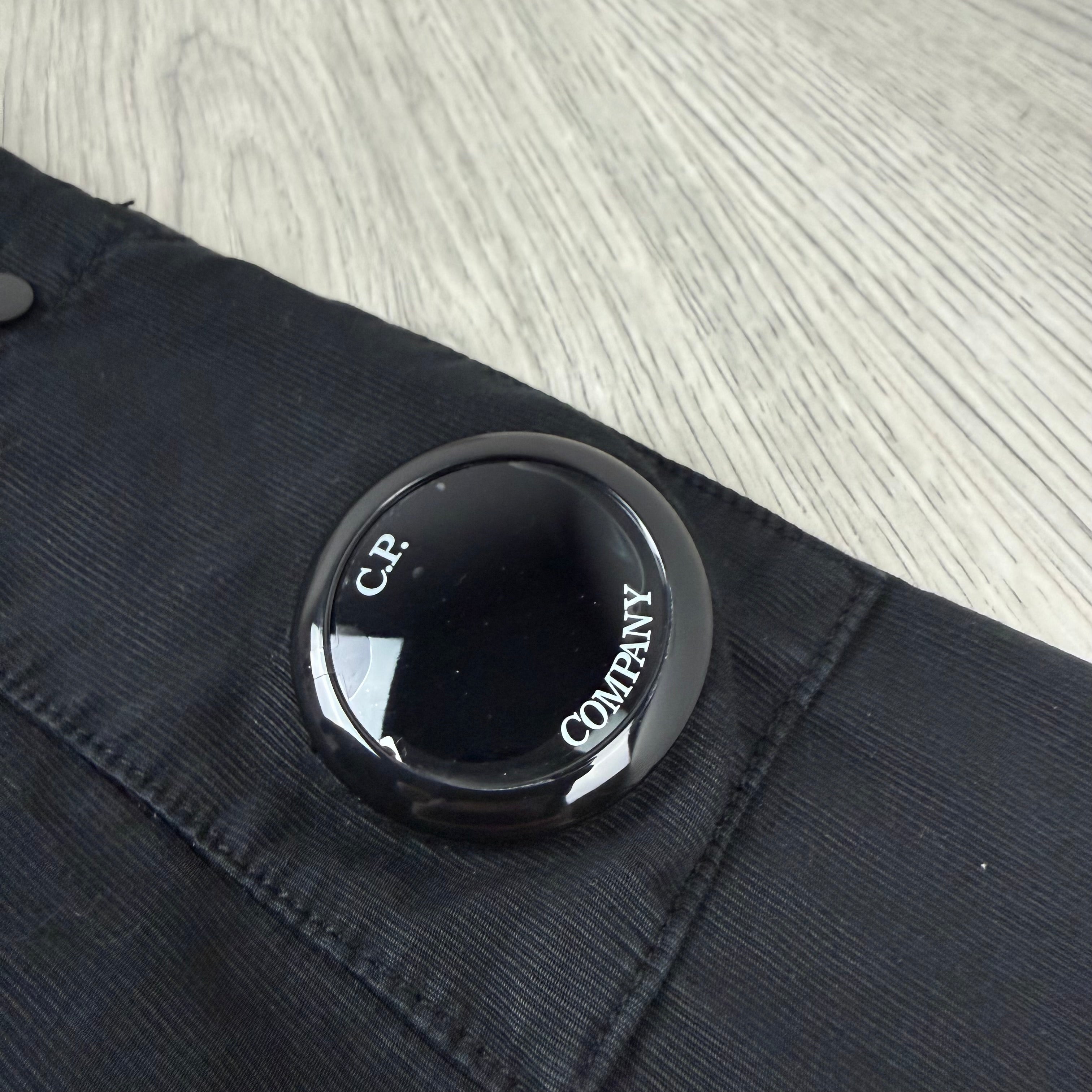 CP Company Hooded Overshirt - Black