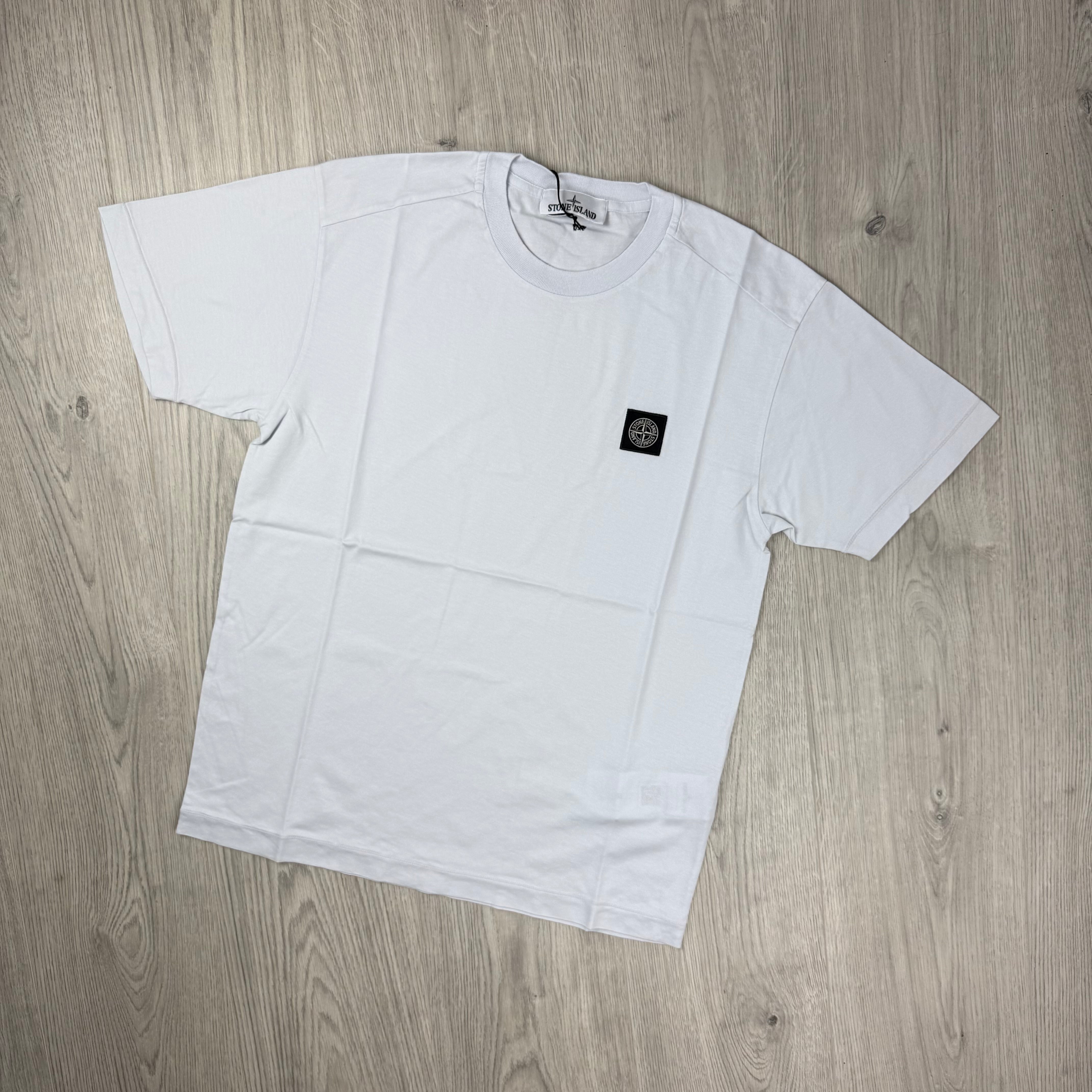 Stone Island Patch T-Shirt - Sky Blue