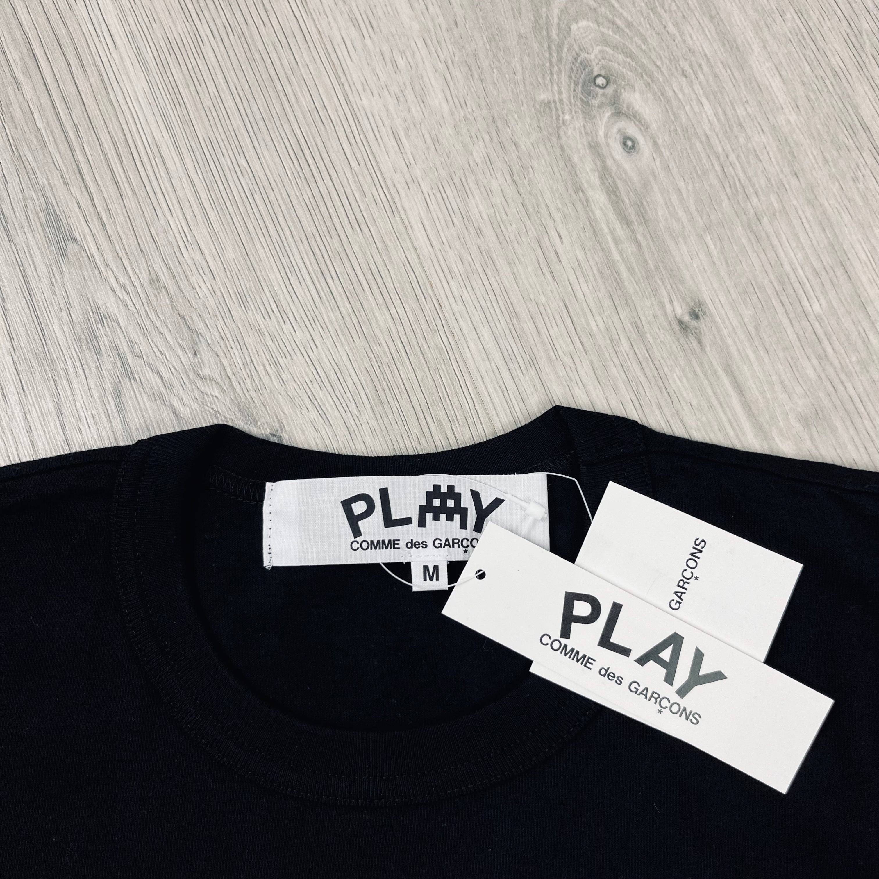 Comme des Garçons PLAY T-Shirt - Black