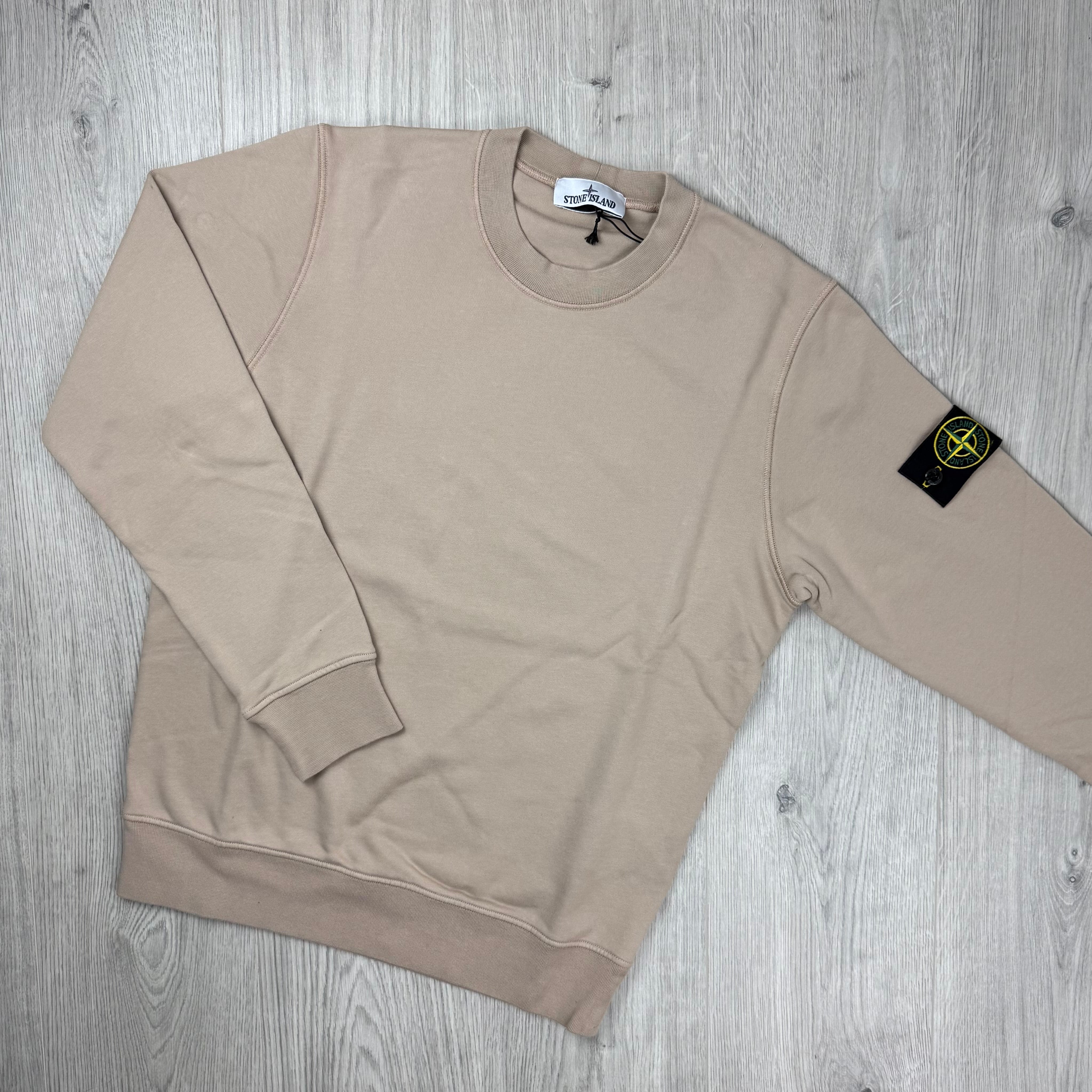 Stone Island Dyed Sweatshirt - Desert