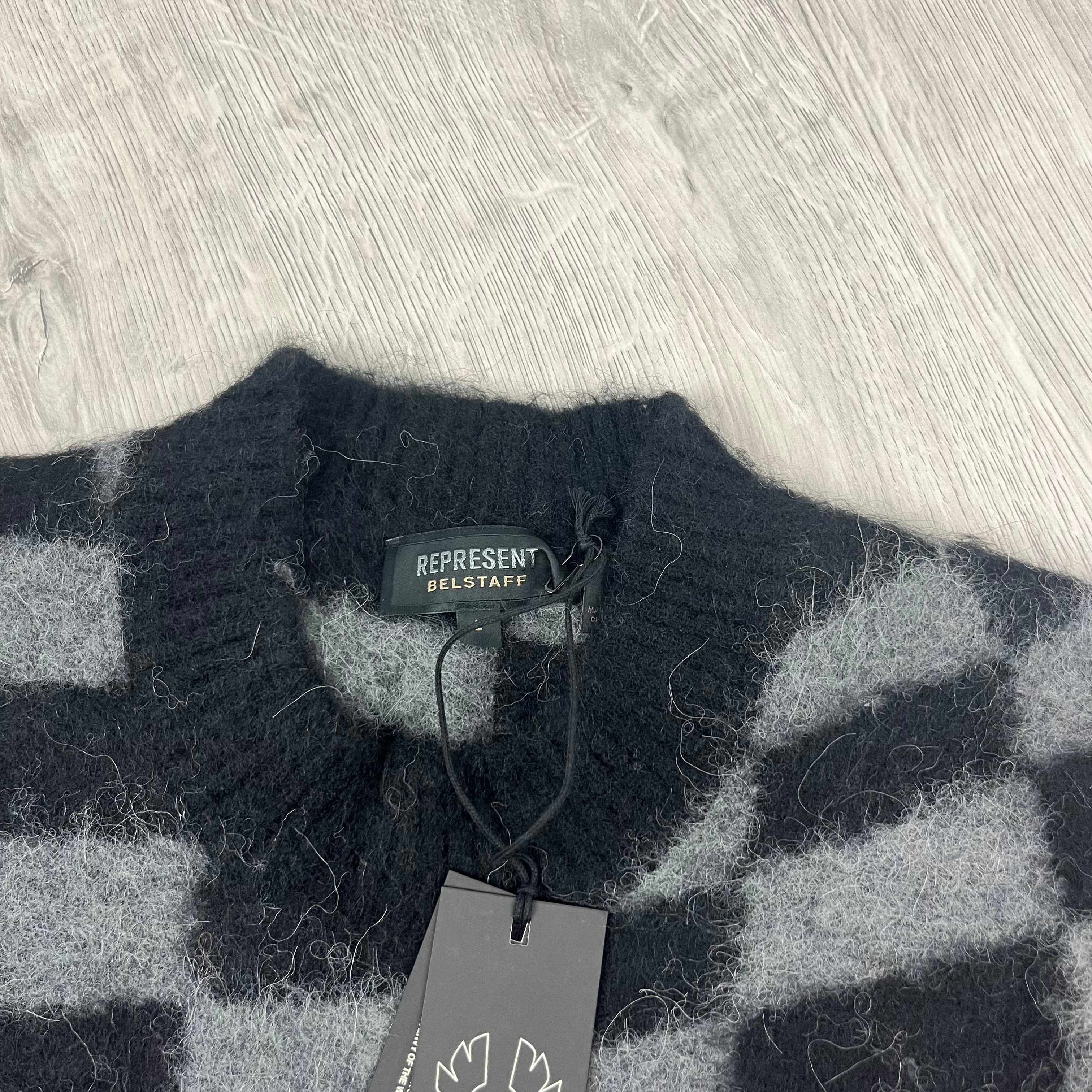 Represent x Belstaff Knit Sweatshirt - Black
