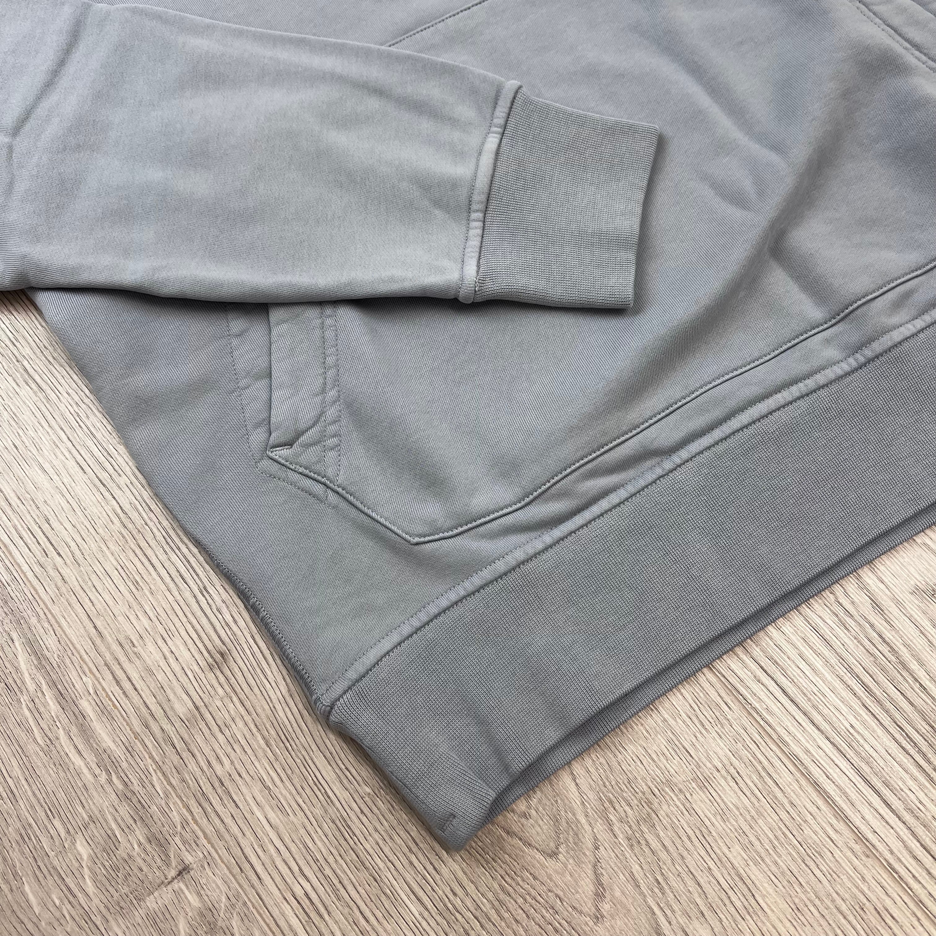 Stone Island Dyed Hoodie - Ash Grey