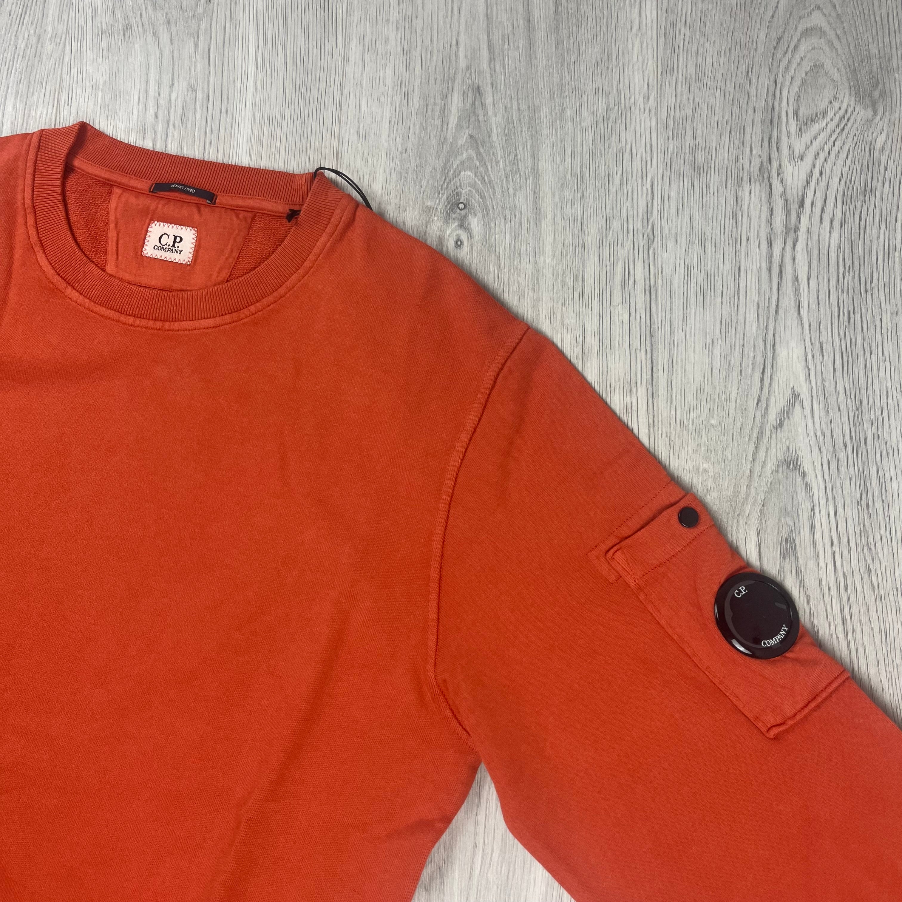 CP Company Dyed Sweatshirt -  Pumpkin