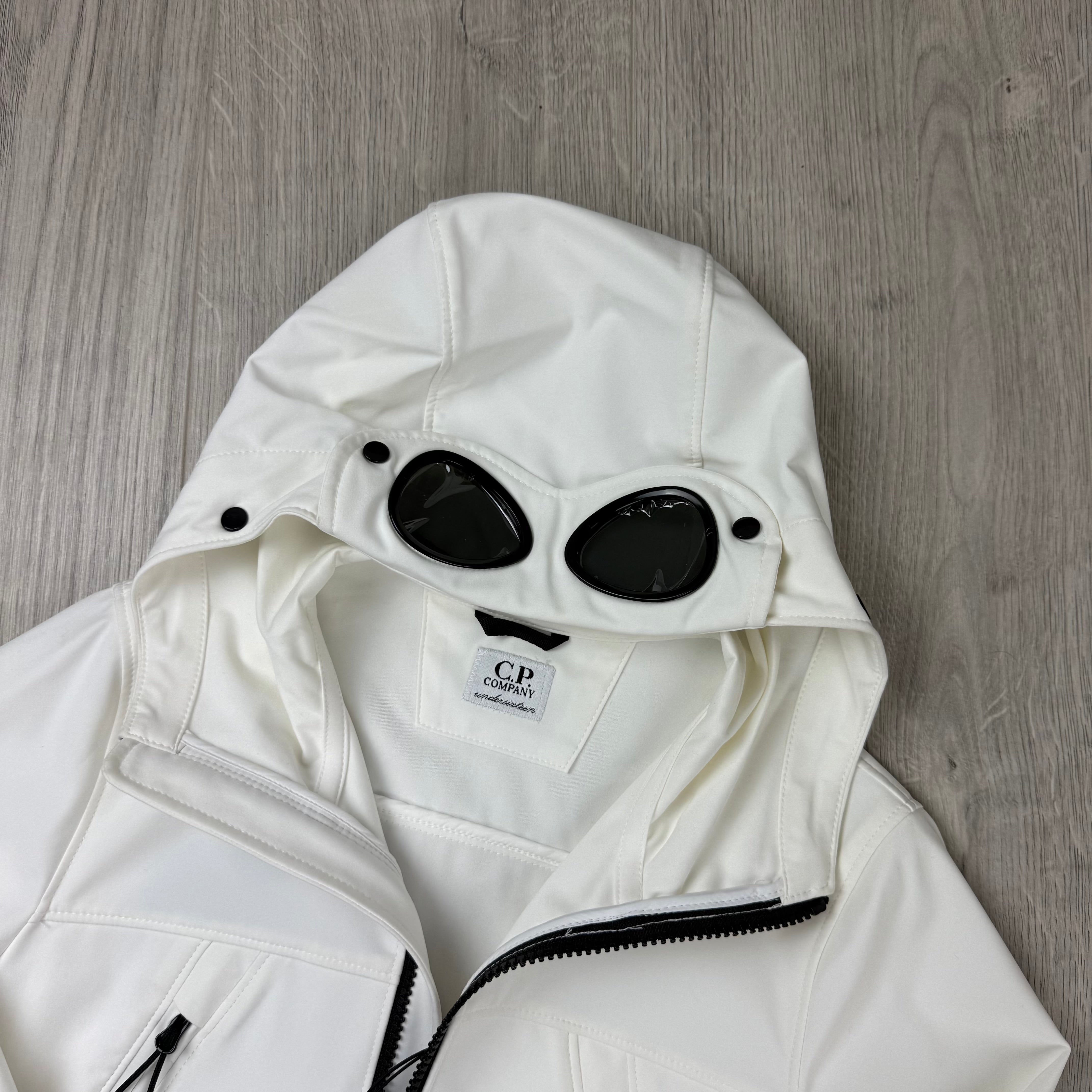 CP Company Junior Shell Jacket - White