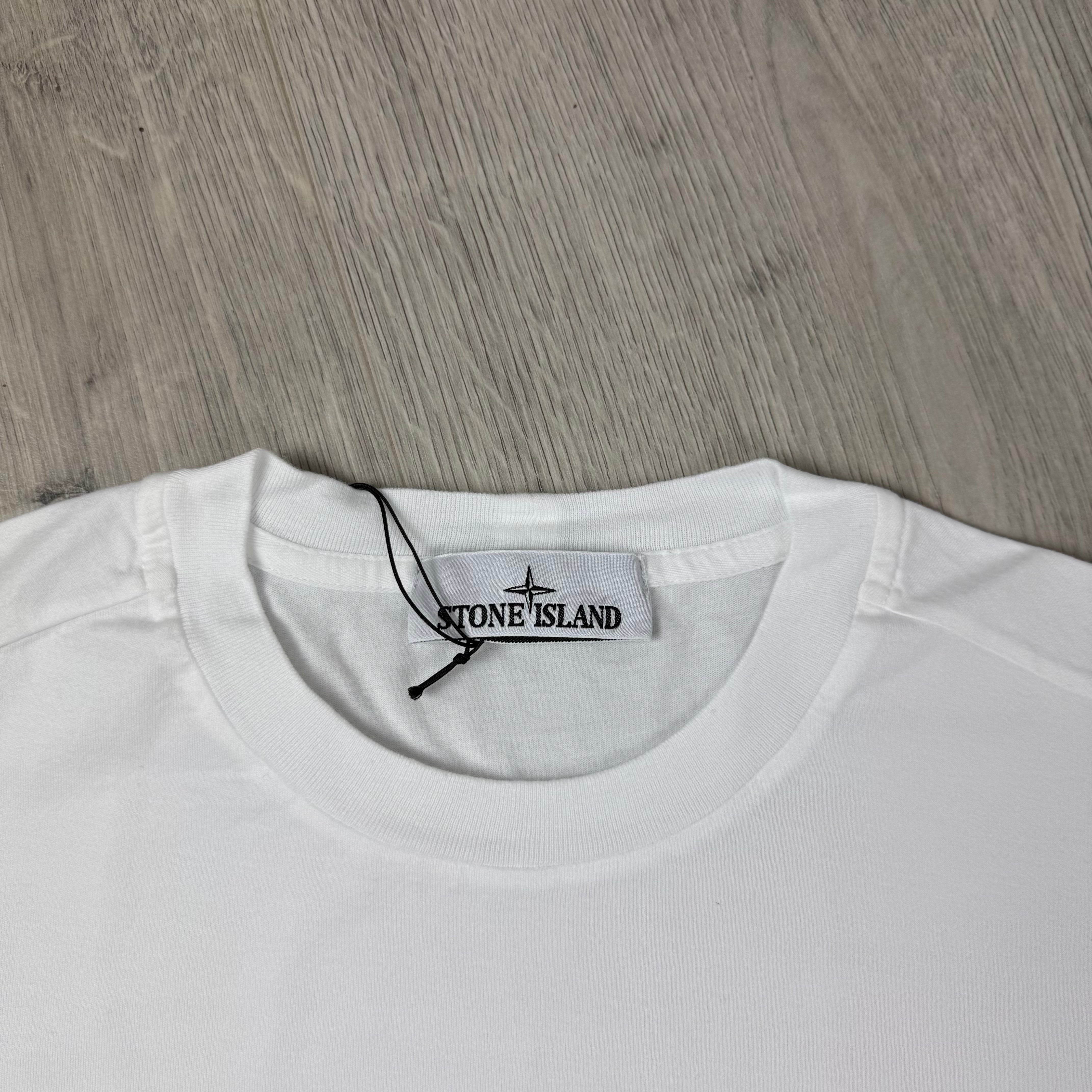 Stone Island Patch T-Shirt - White