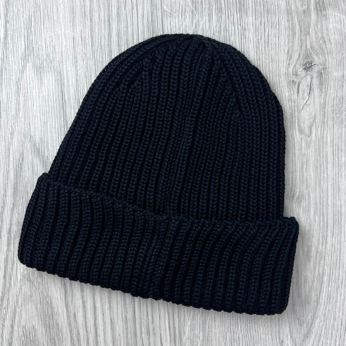 CP Company Goggle Beanie - Black