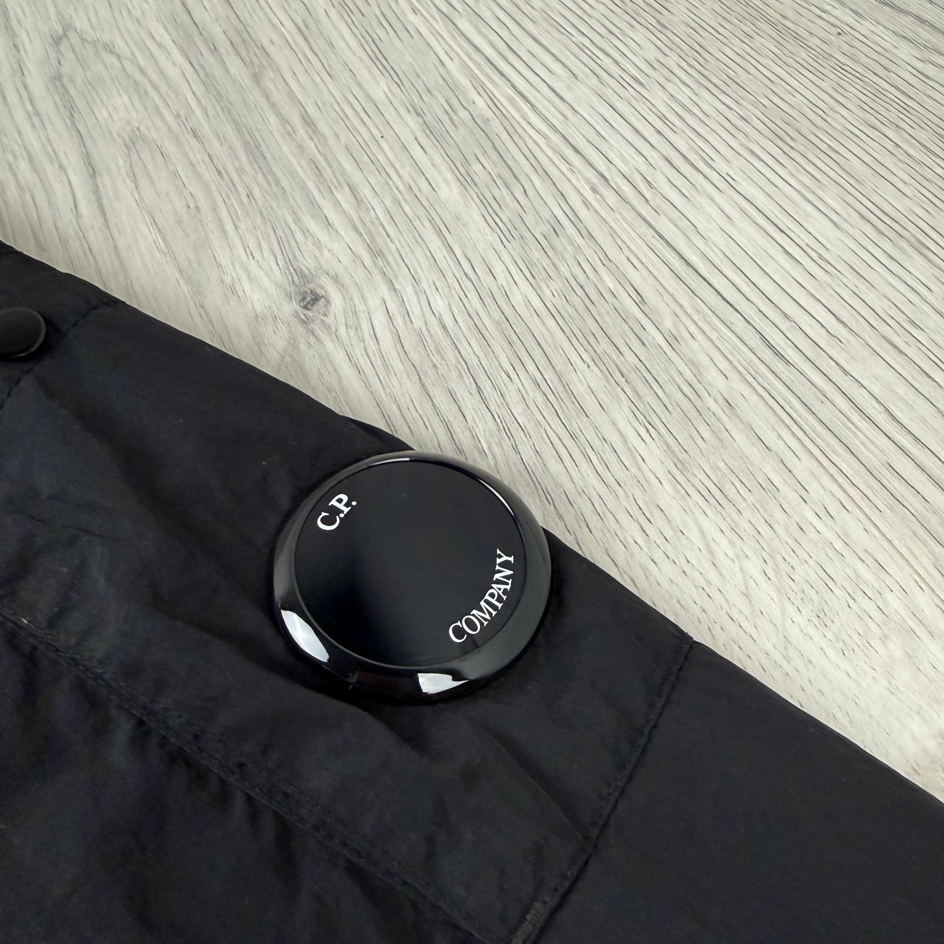 CP Company Chrome Padded Overshirt - Black