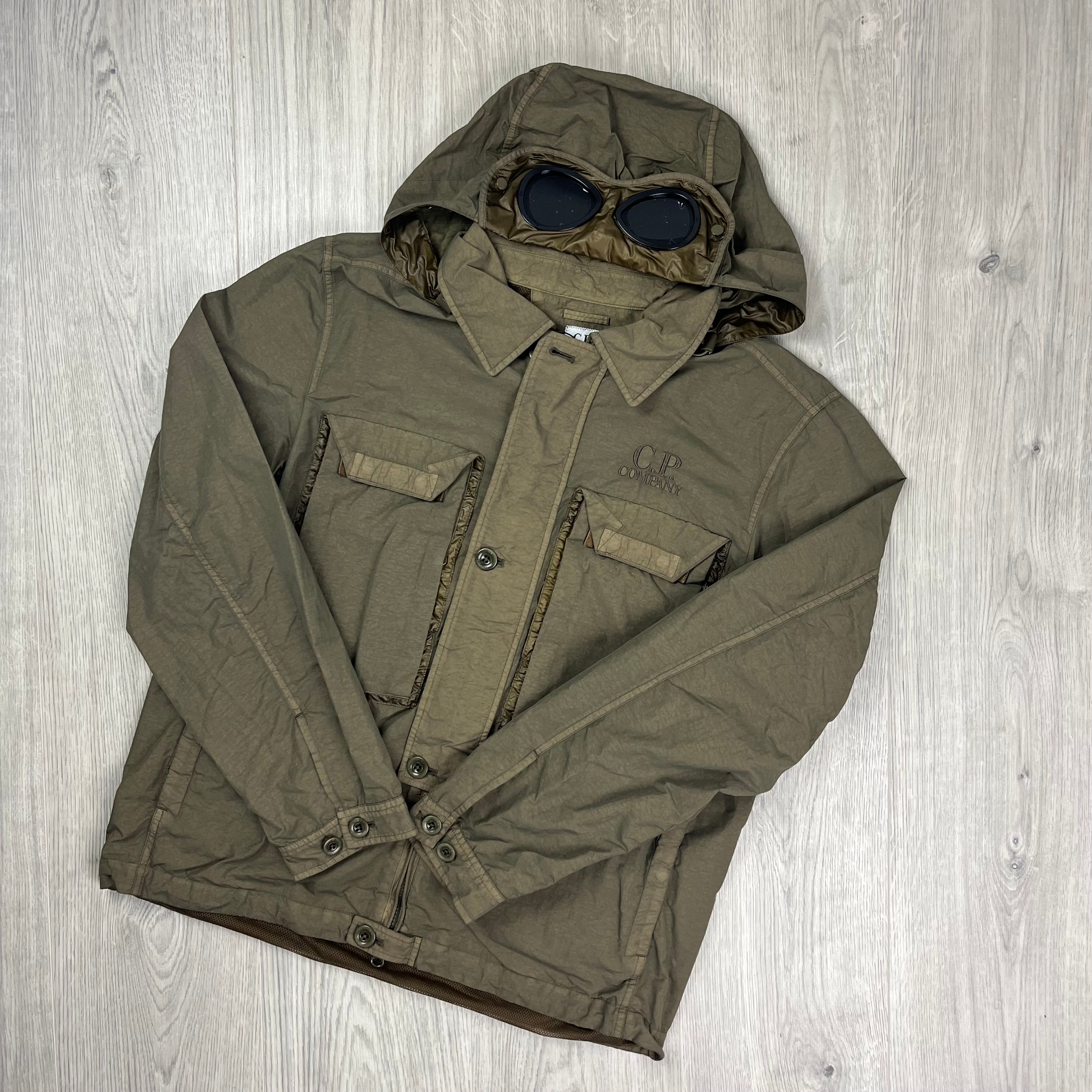 CP Company Goggle Overshirt - Ivy Green