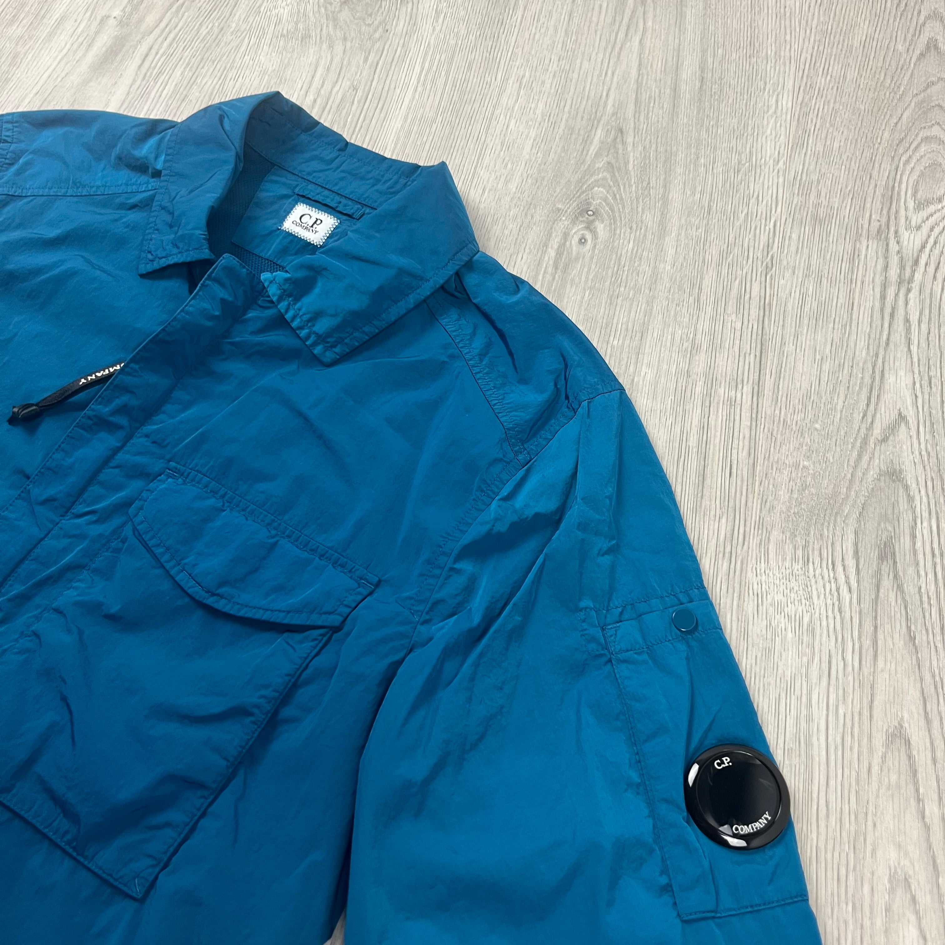 CP Company Chrome Overshirt - Ink Blue