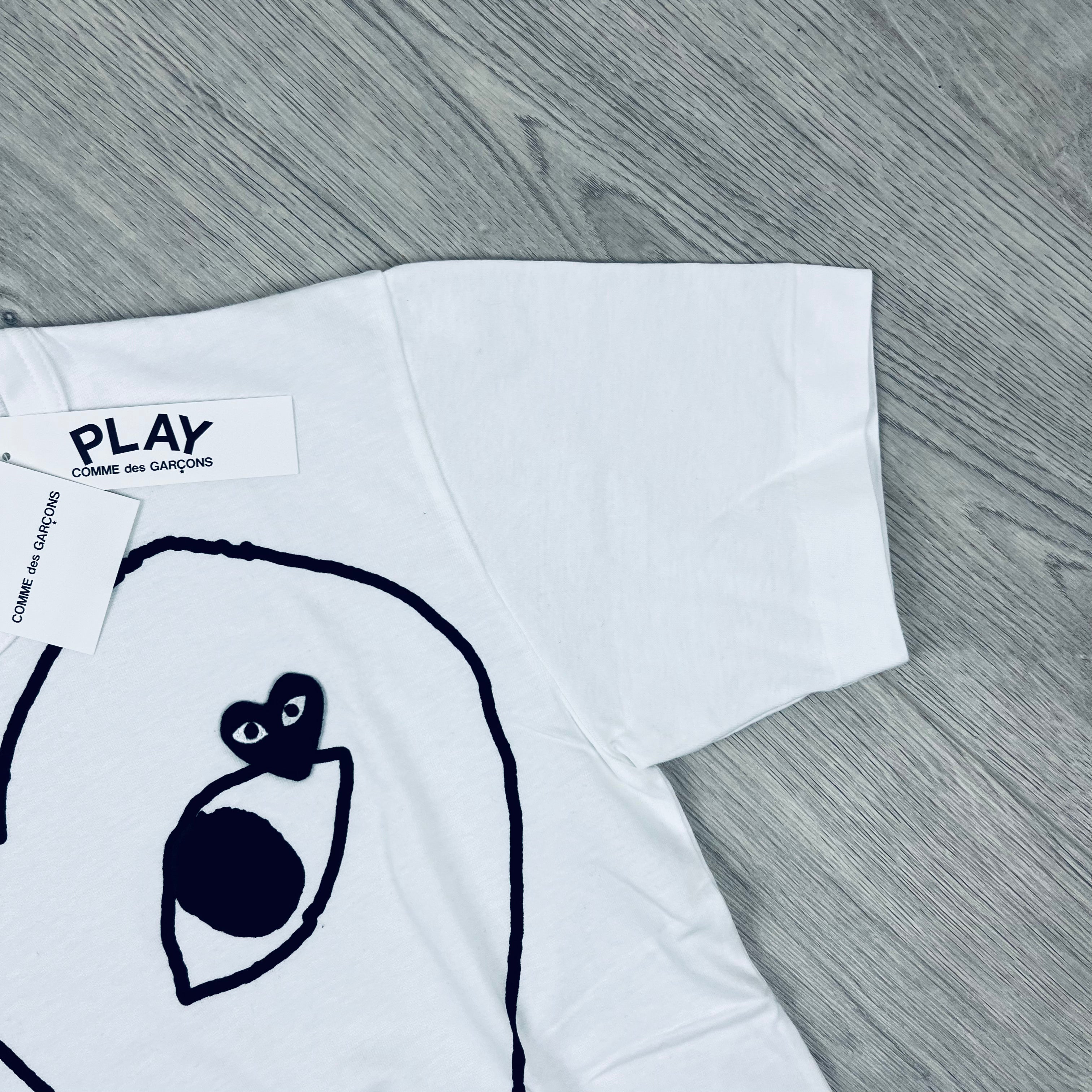 Comme des Garçons PLAY T-Shirt - White