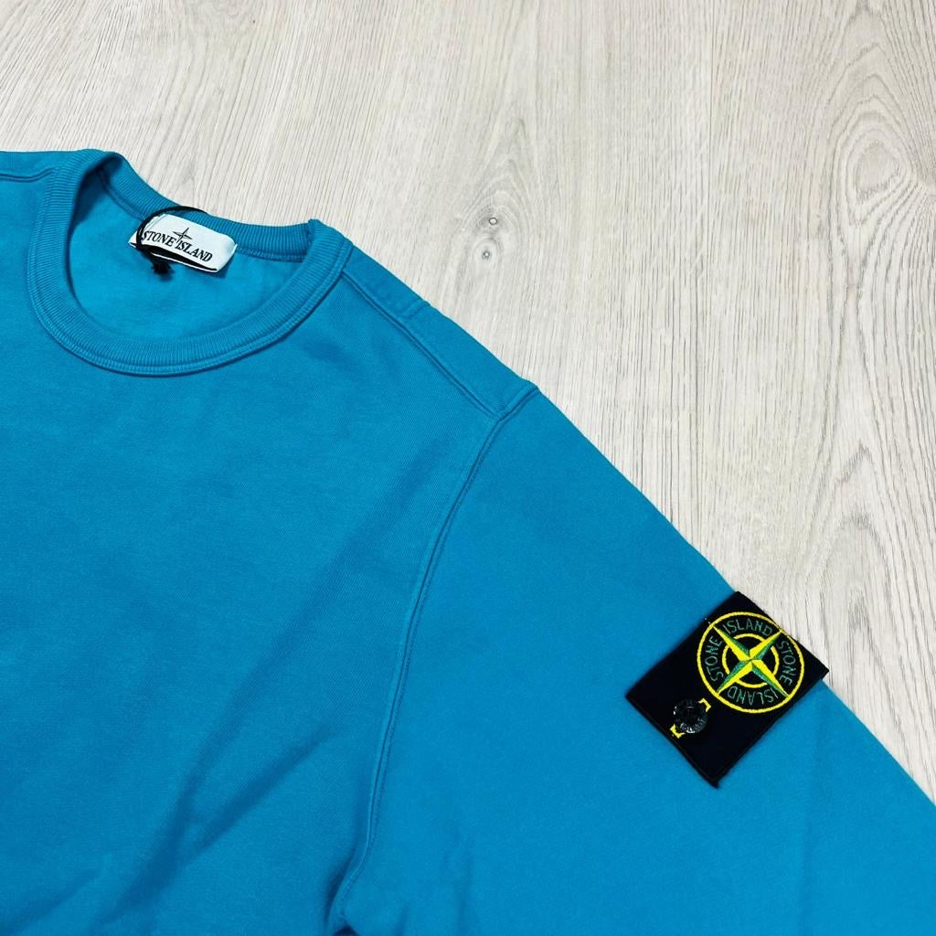 Stone Island Dyed Sweatshirt - Cielo