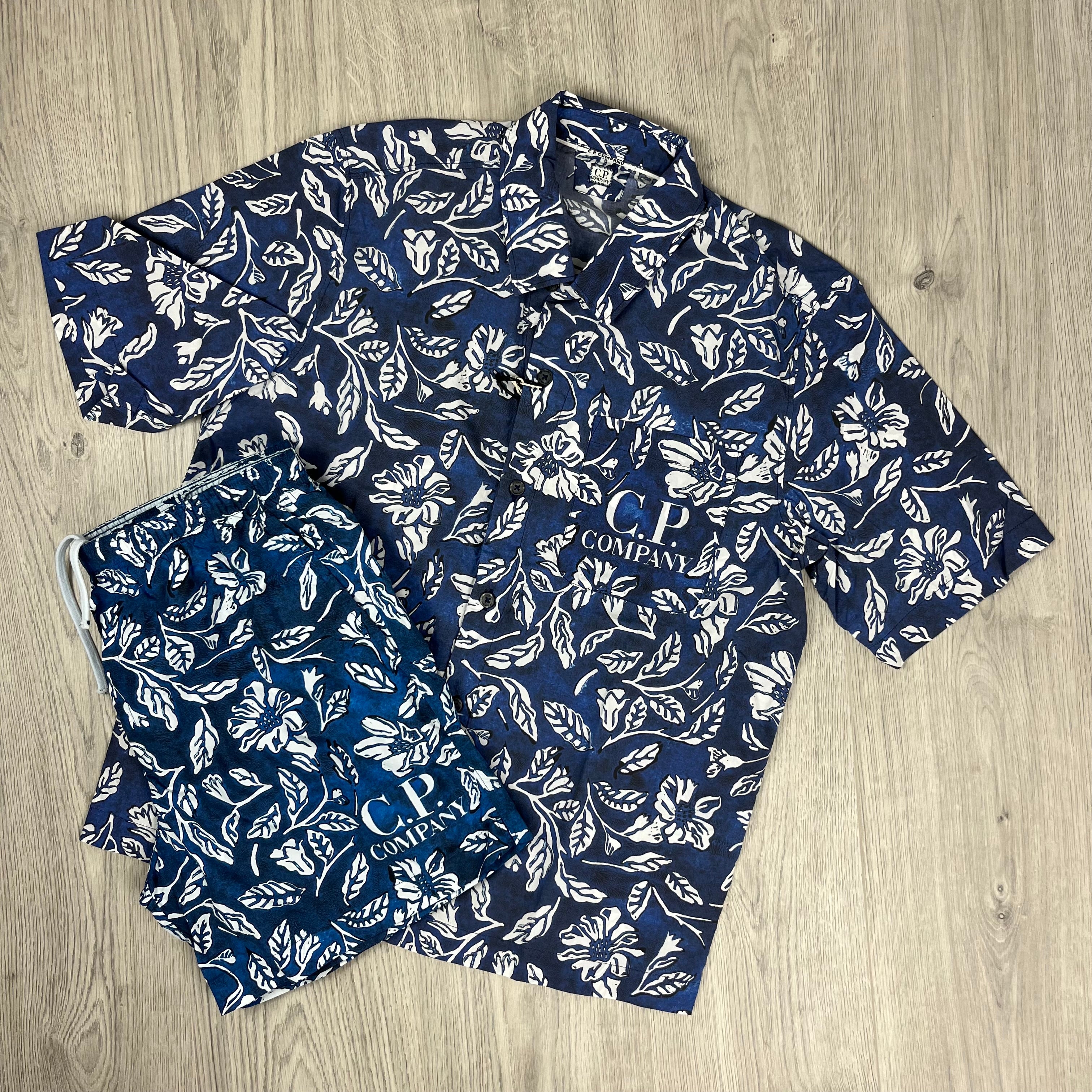 CP Company Floral Holiday Set - Blue