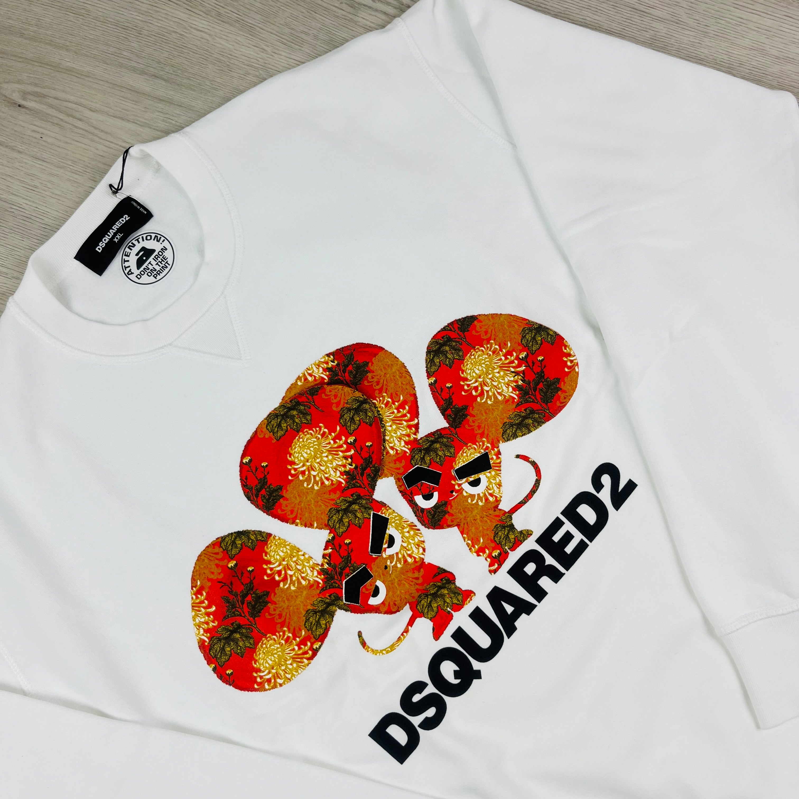 DSQUARED2 Mouse Sweatshirt - White