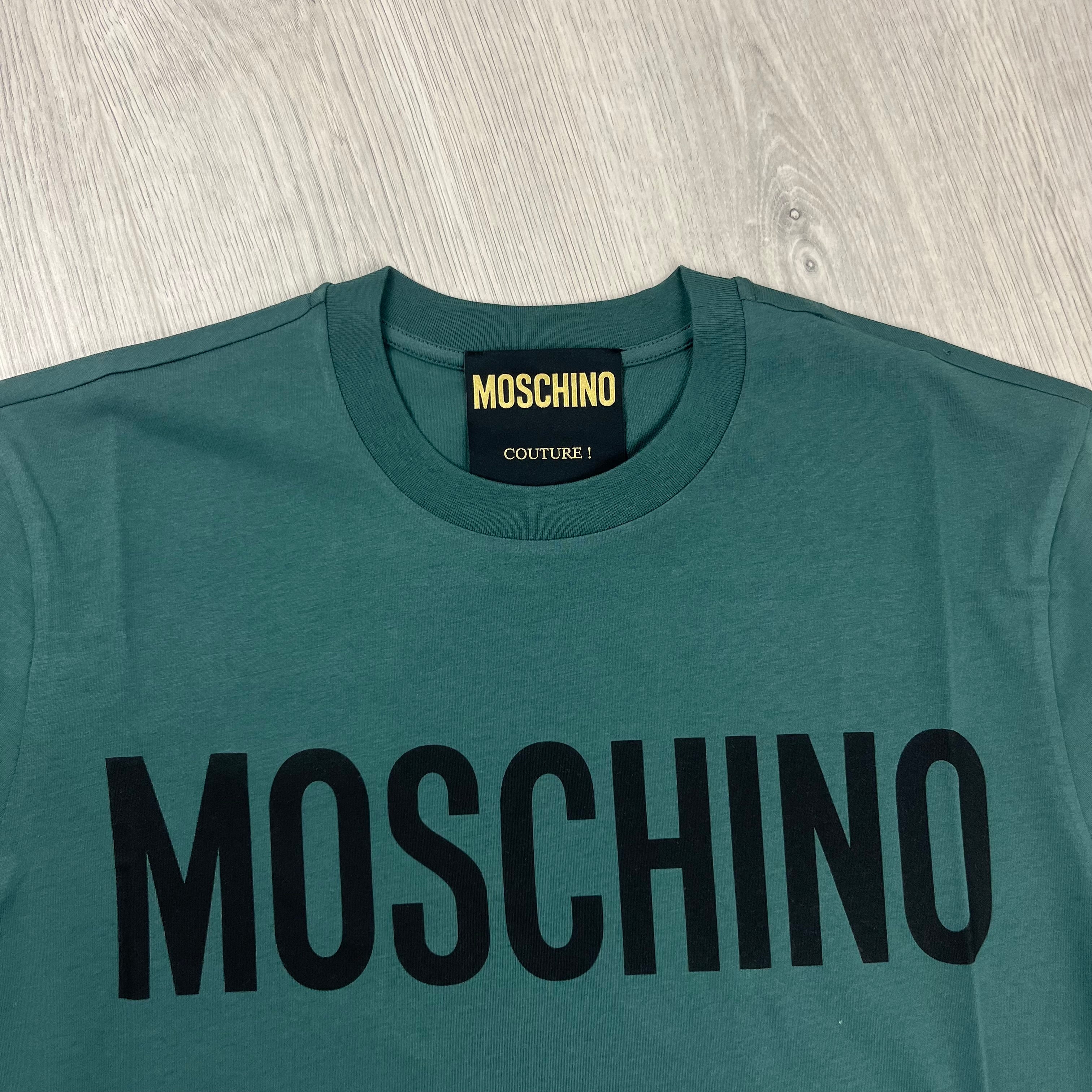 Moschino Printed T-Shirt - Khaki