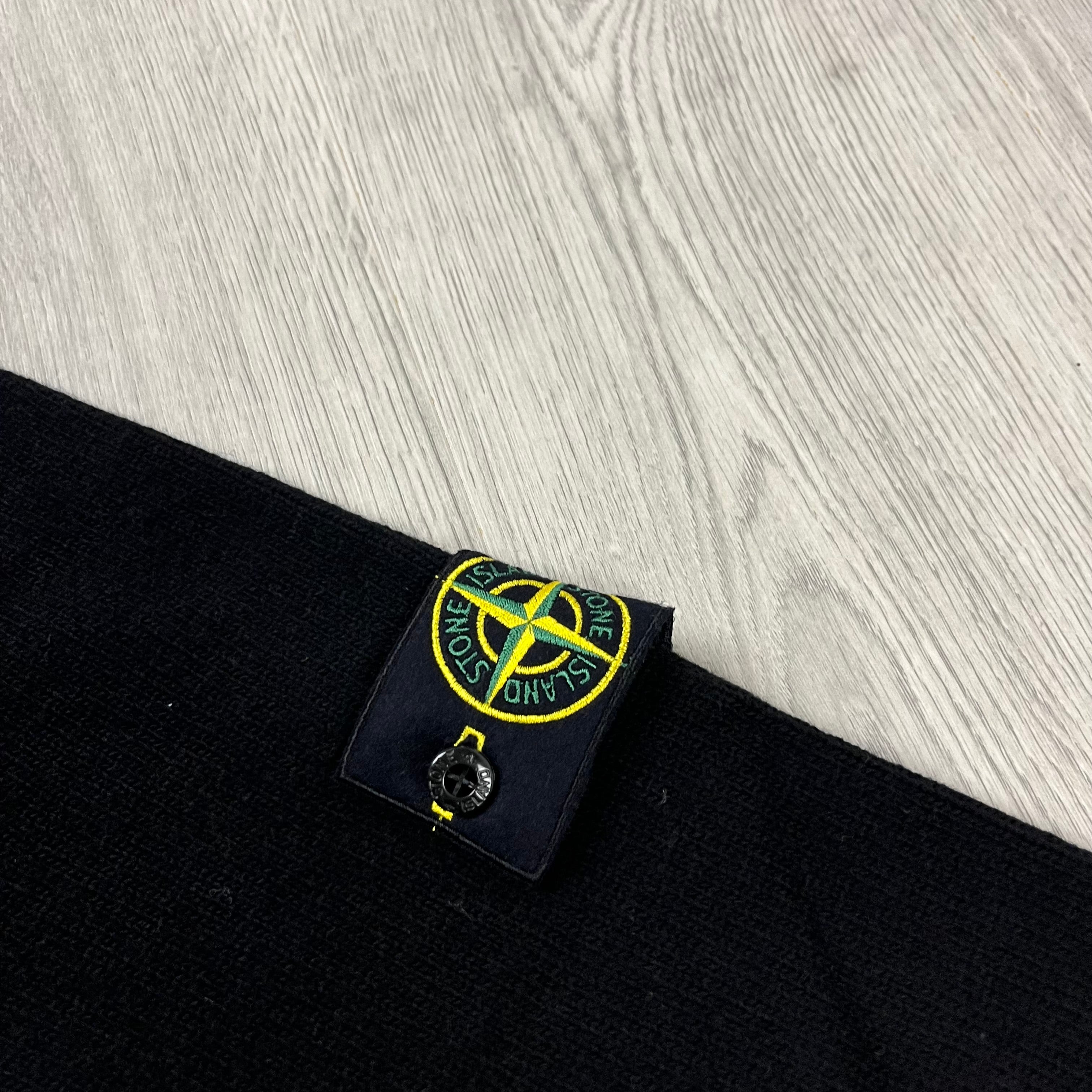 Stone Island Knit Sweatshirt - Black