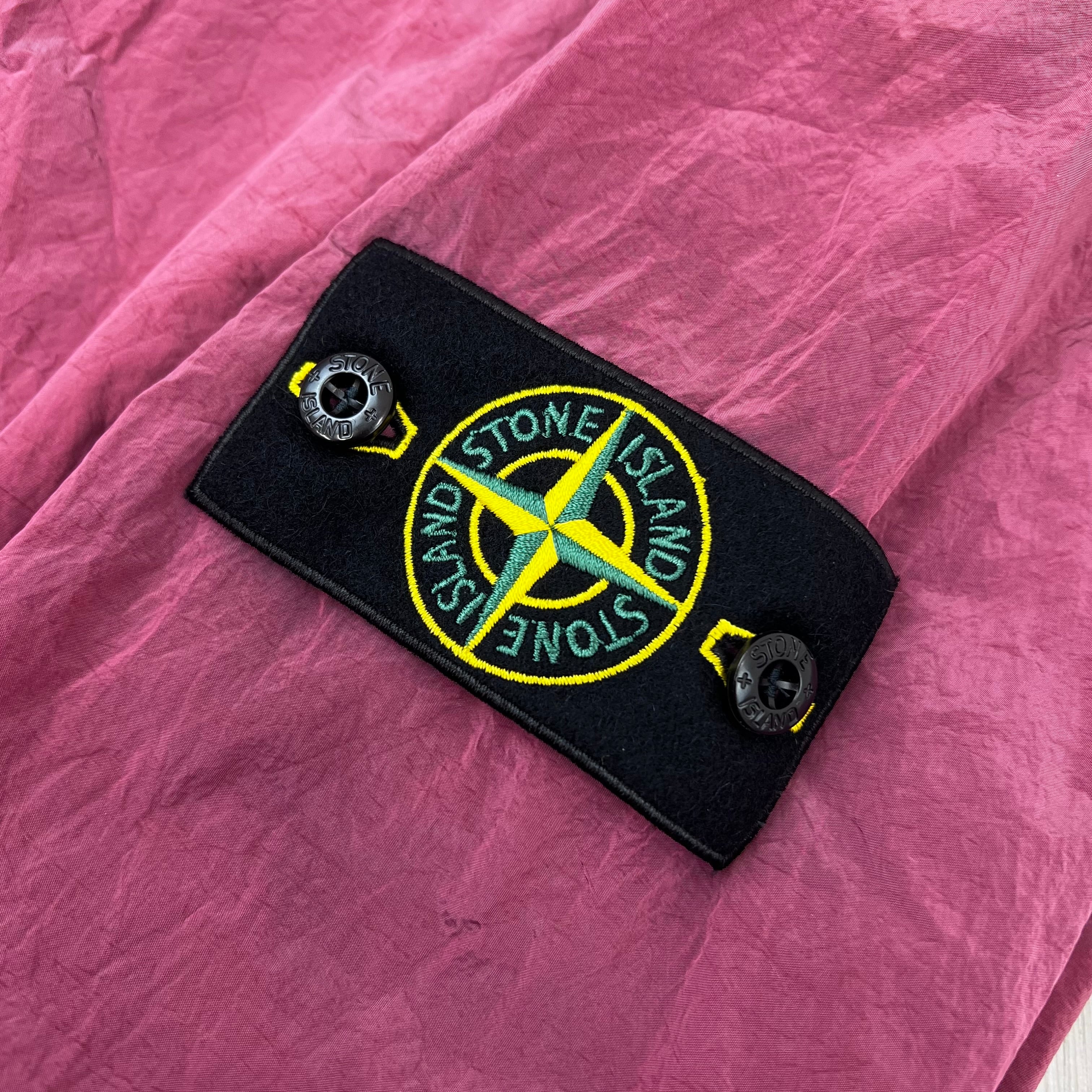 Stone Island Metal Overshirt - Geranium