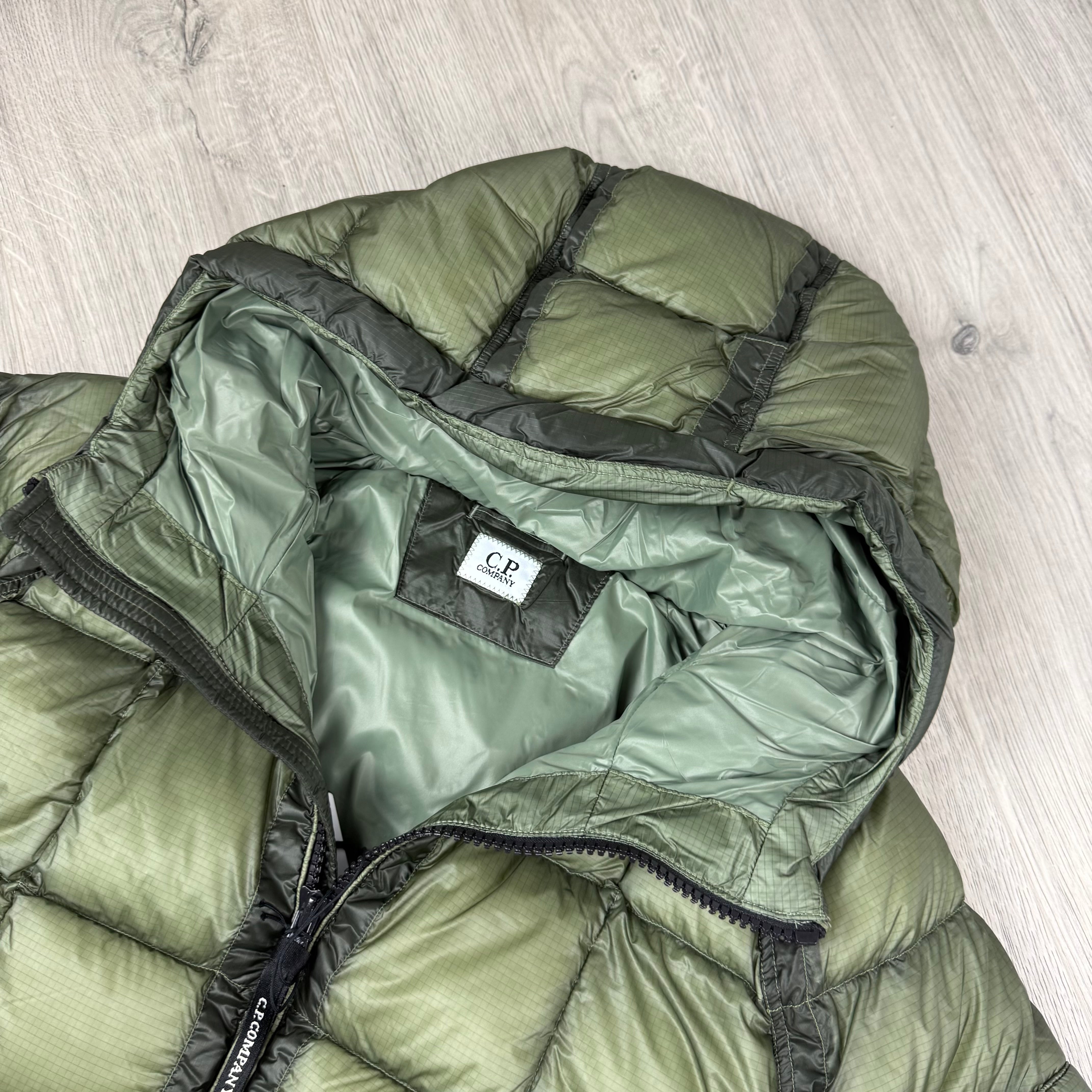 CP Company D.D. Shell Down Jacket - Sea Grass