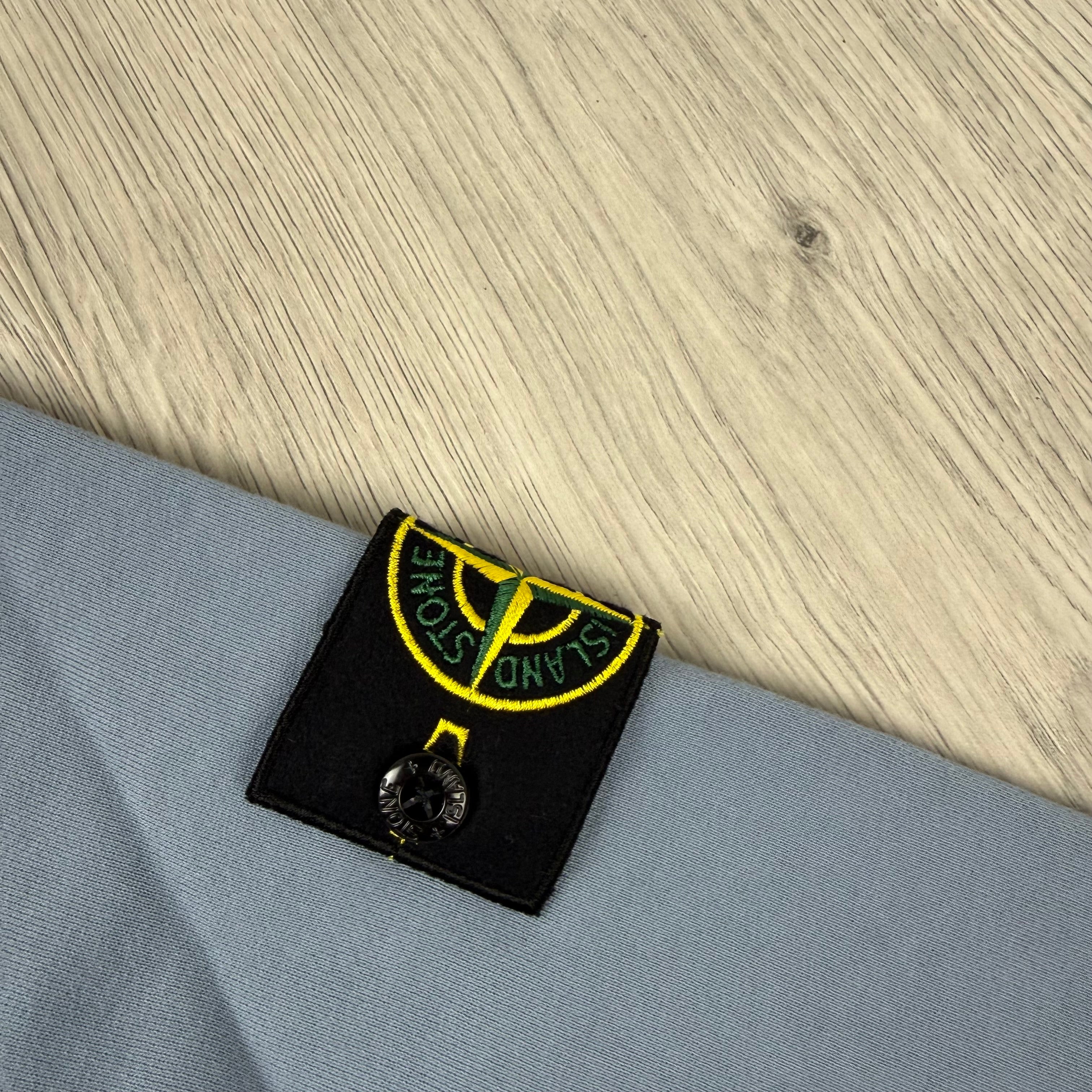 Stone Island Zip Hoodie - Dark Blue