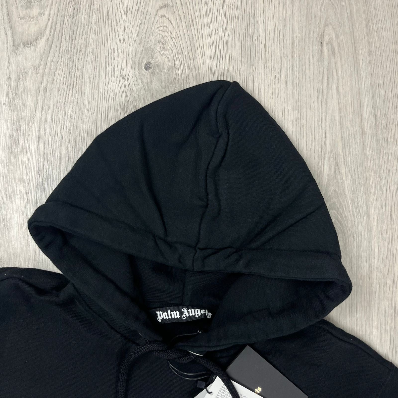 Palm Angels Spray Hoodie - Black