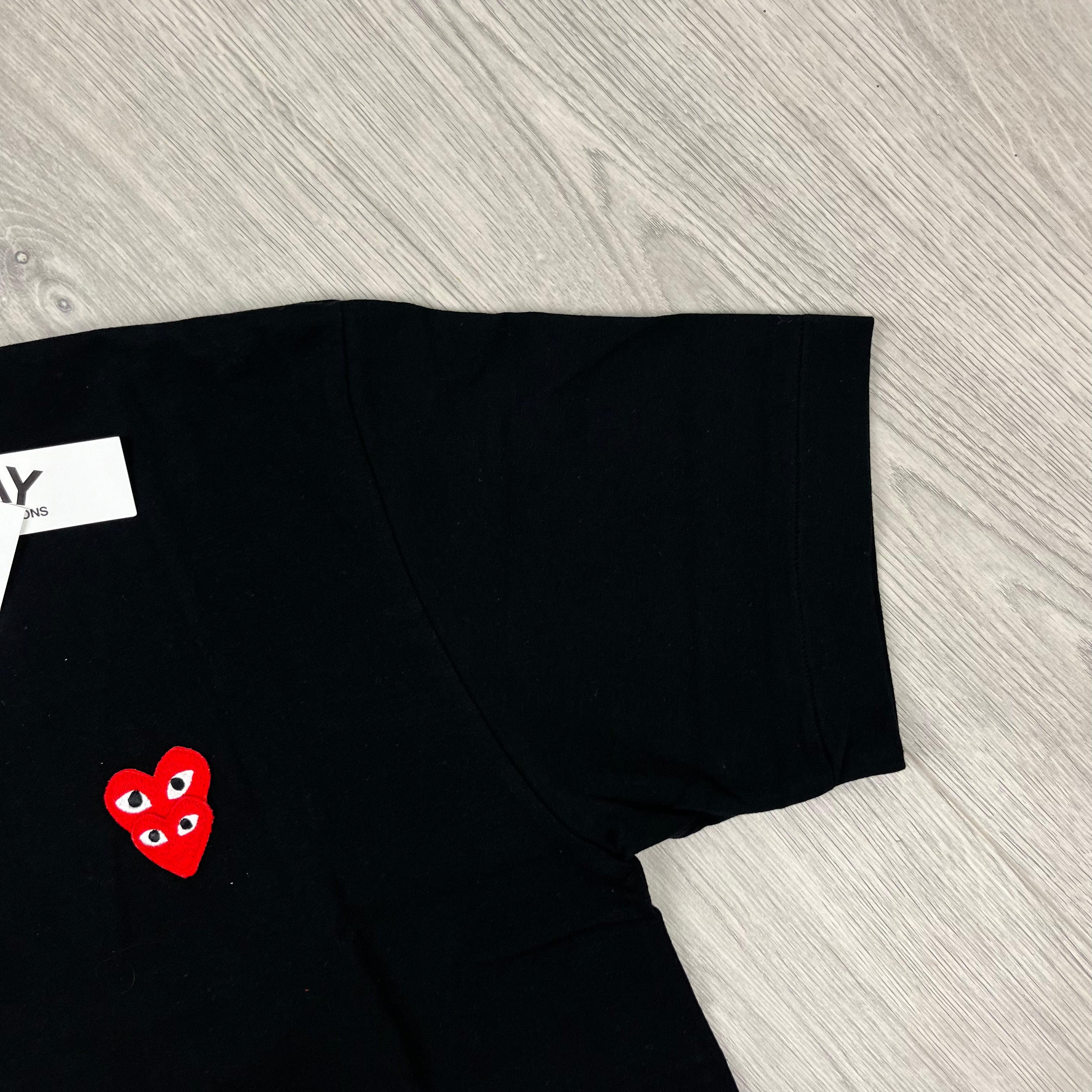 Comme des Garçons PLAY T-Shirt - Black