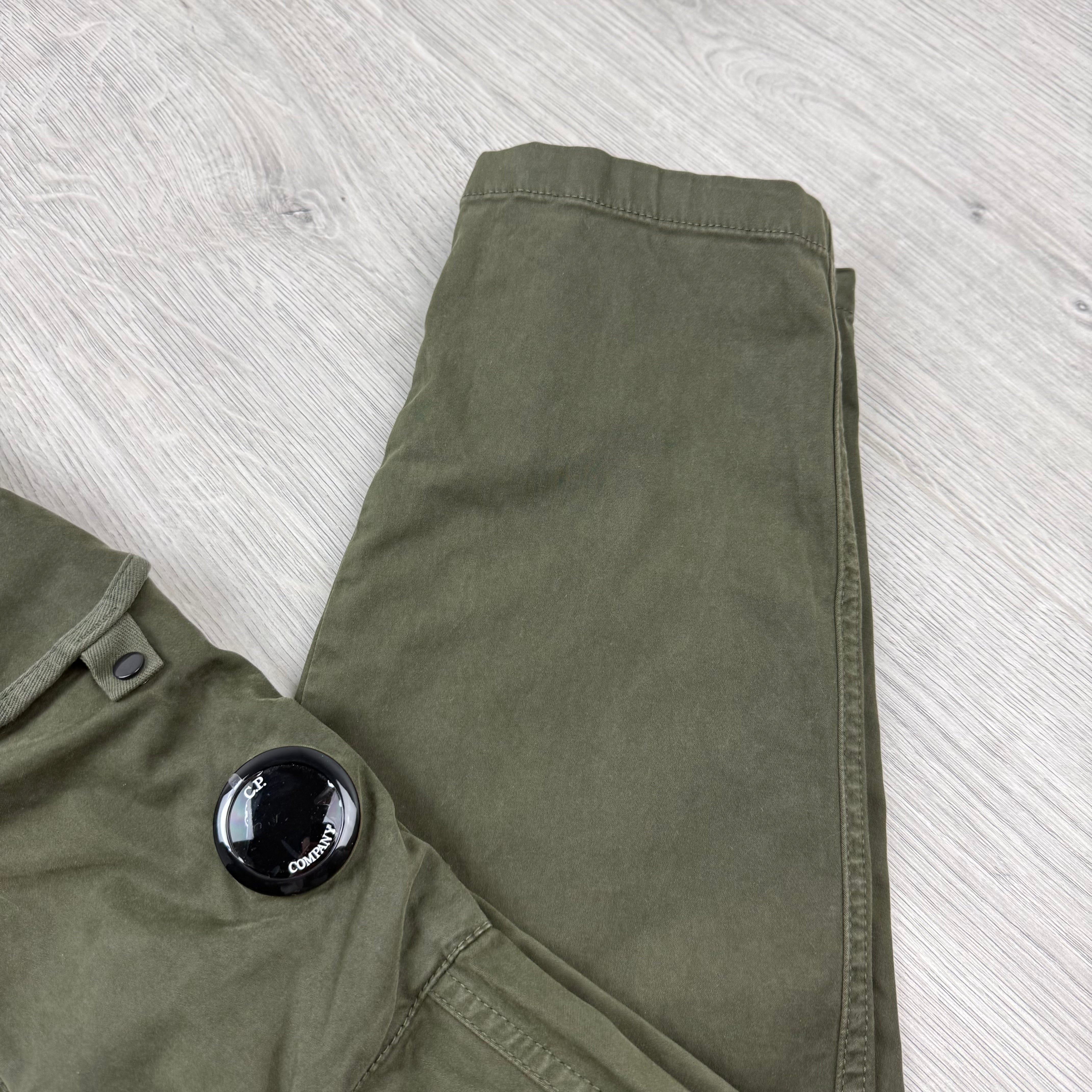 CP Company Cargo Trousers - Ivy Green
